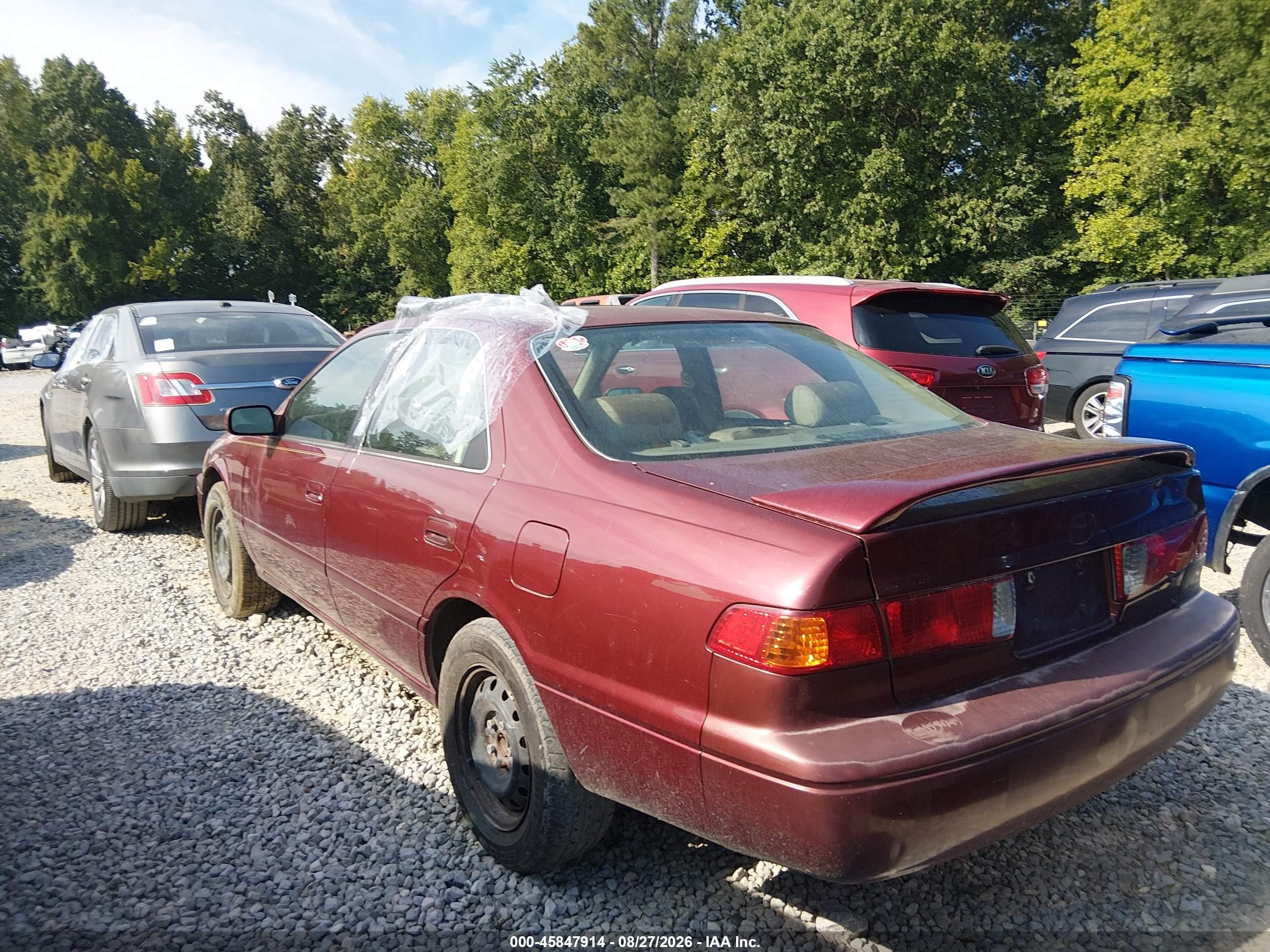 2000 Toyota Camry Le V6 Бордовый vin: 4T1BF28K8YU938580