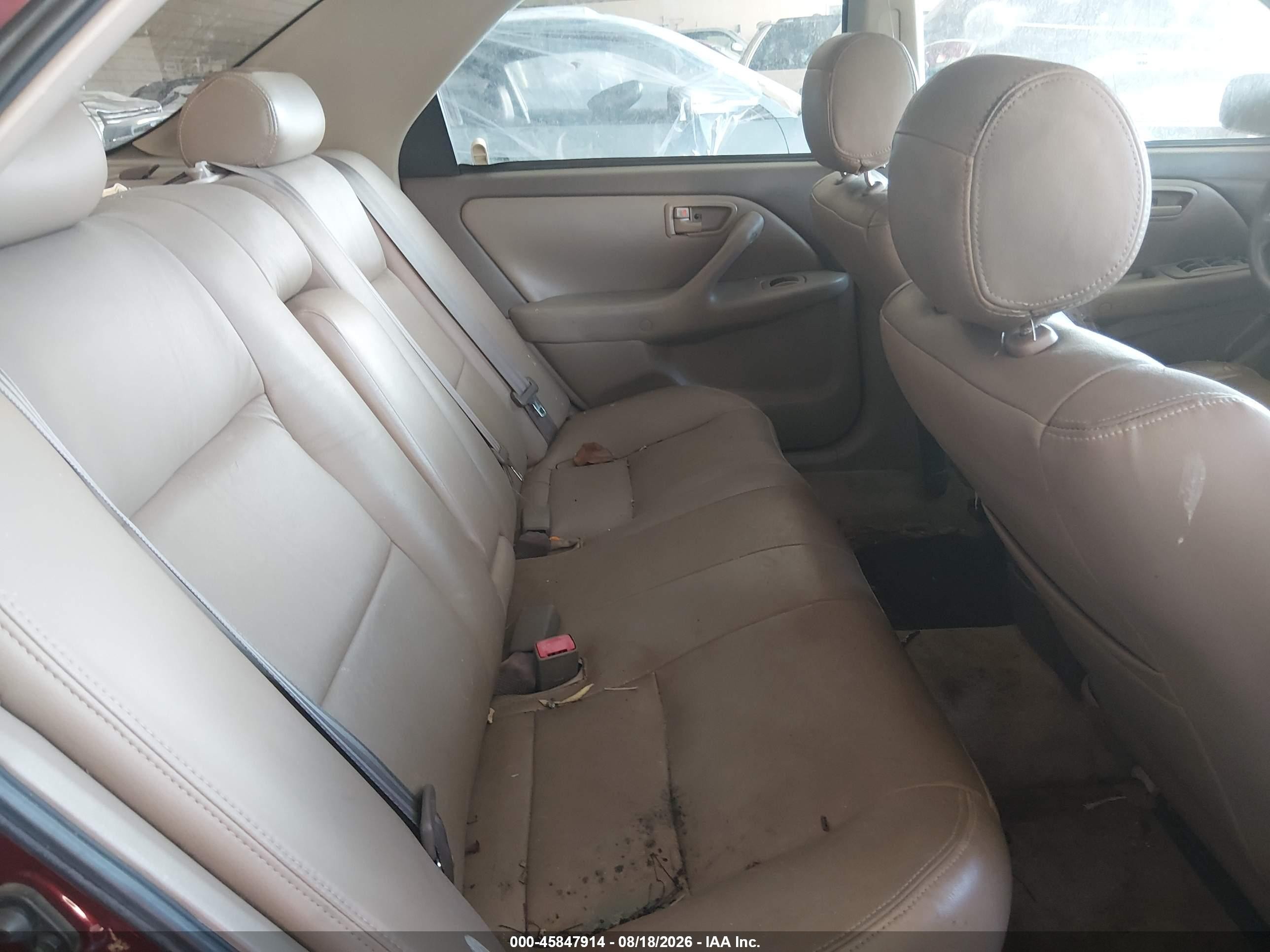 2000 Toyota Camry Le V6 Бордовый vin: 4T1BF28K8YU938580