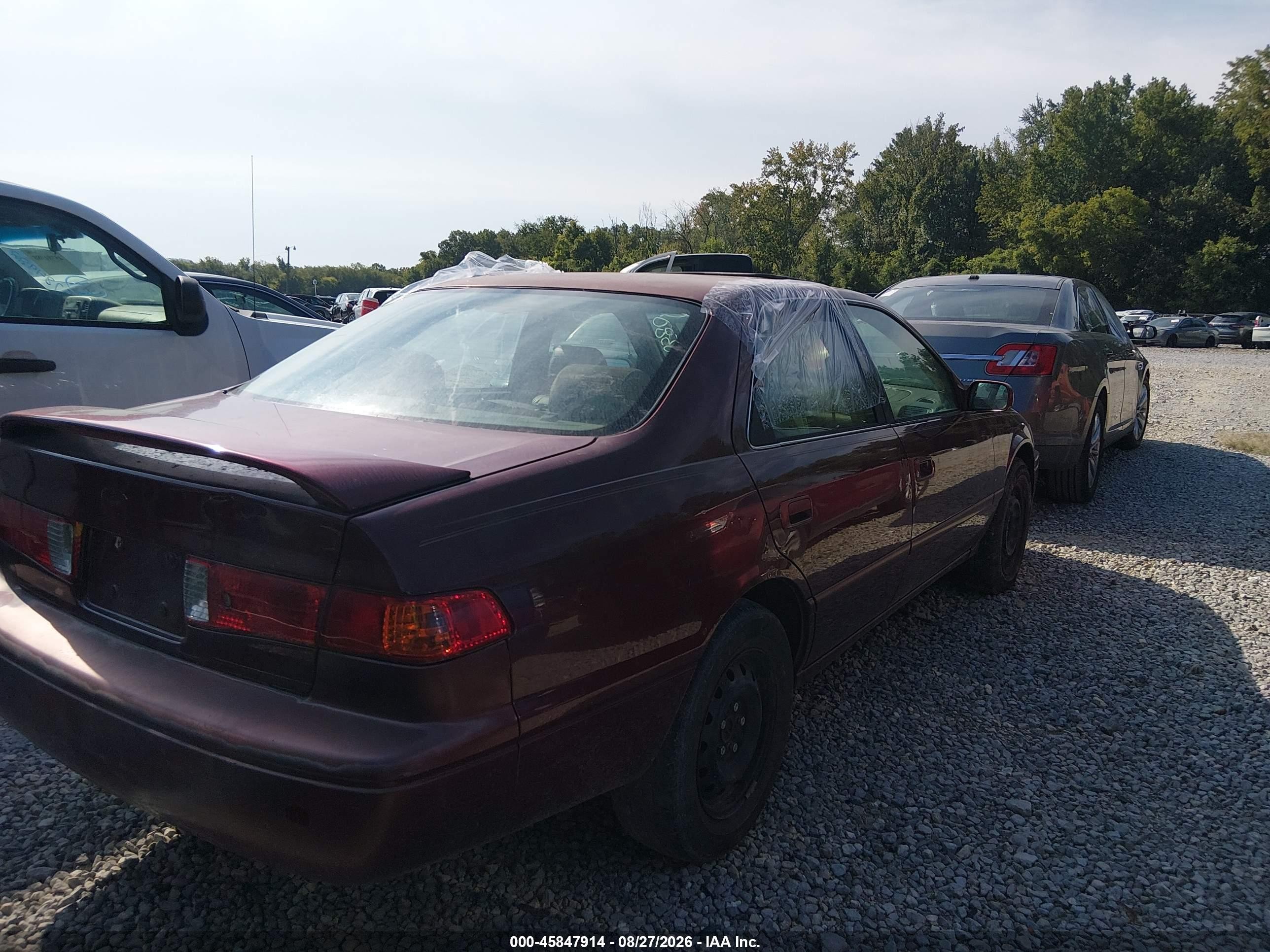 2000 Toyota Camry Le V6 Бордовый vin: 4T1BF28K8YU938580