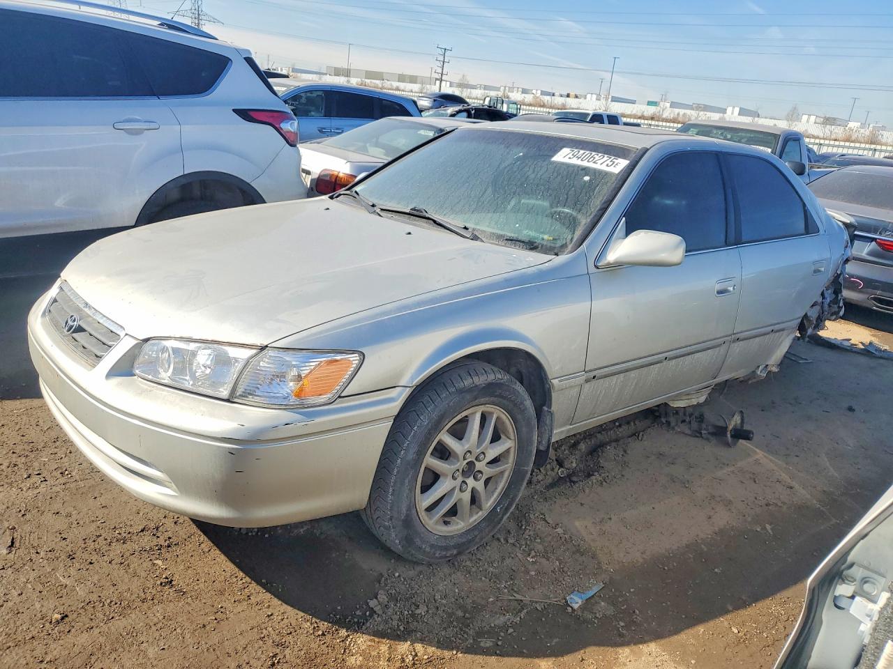 2001 Toyota Camry Xle V6 Silver vin: 4T1BF28K91U958326