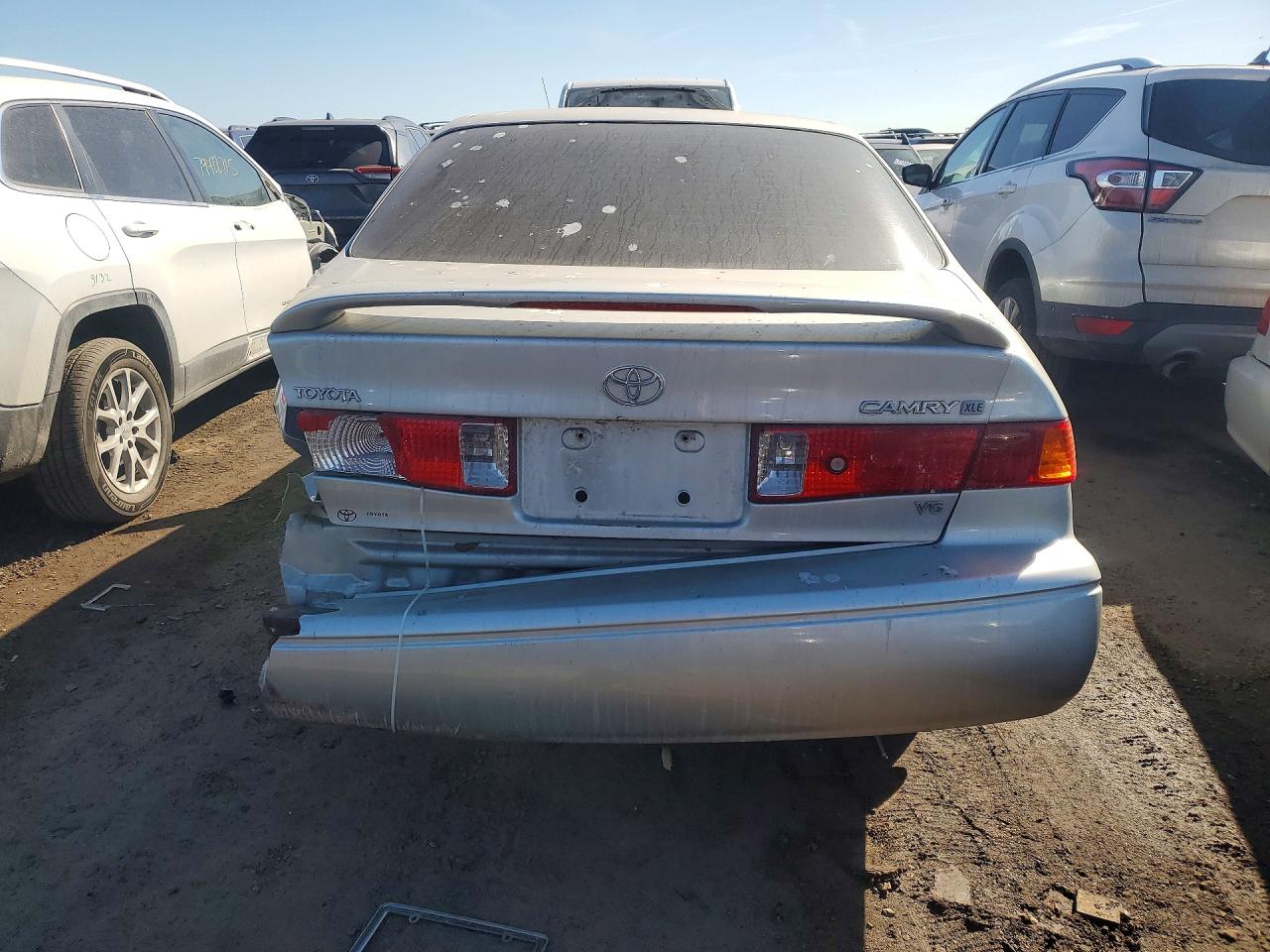 2001 Toyota Camry Xle V6 Silver vin: 4T1BF28K91U958326