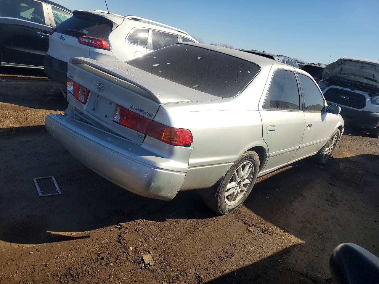 2001 Toyota Camry Xle V6 Silver vin: 4T1BF28K91U958326