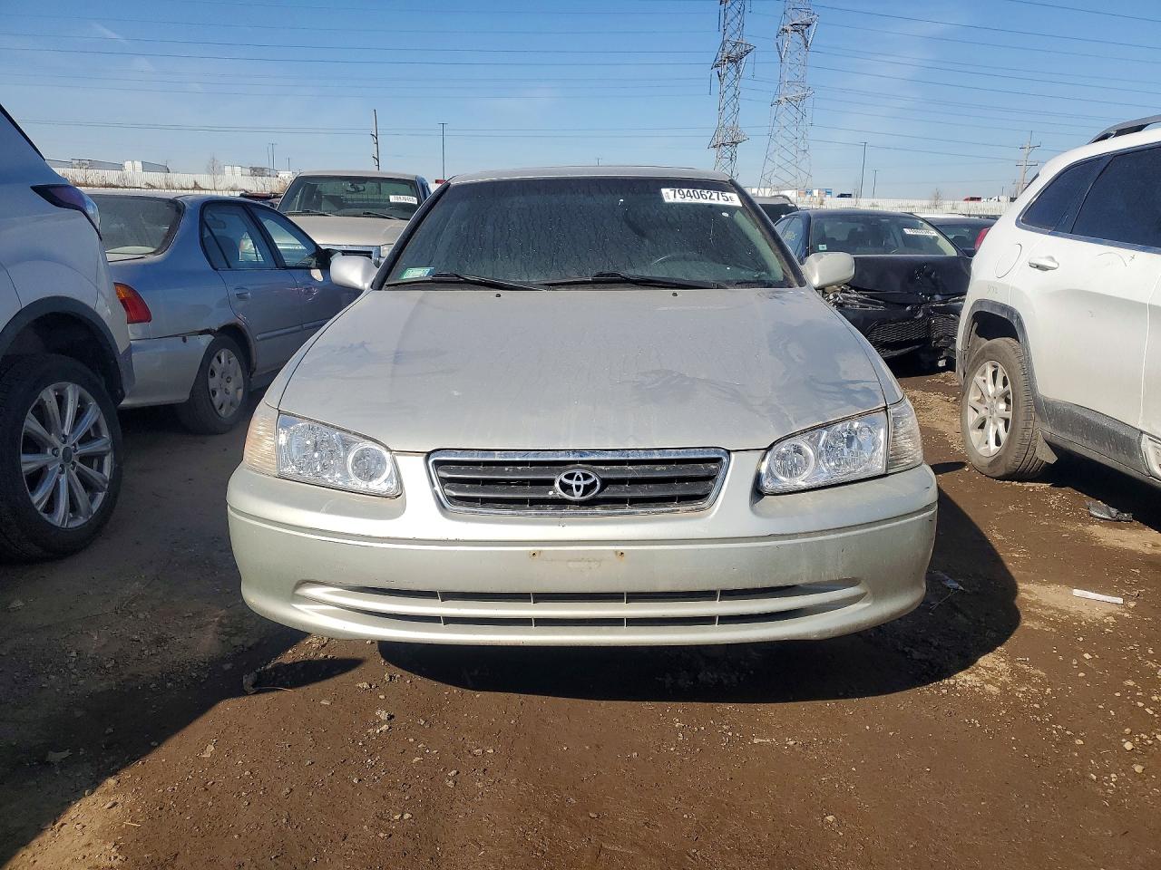 2001 Toyota Camry Xle V6 Silver vin: 4T1BF28K91U958326
