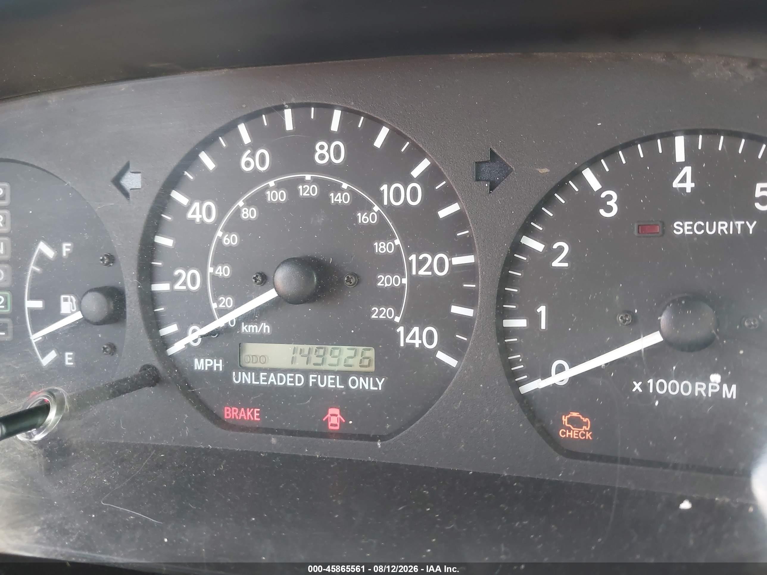 1999 Toyota Camry Xle V6 Бежевый vin: 4T1BF28K9XU080986