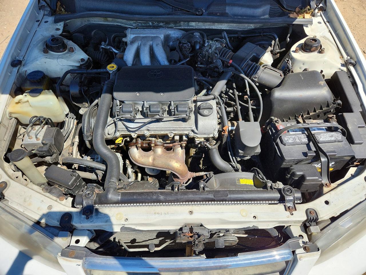 2001 Toyota Camry Xle V6 White vin: 4T1BF28KX1U961445