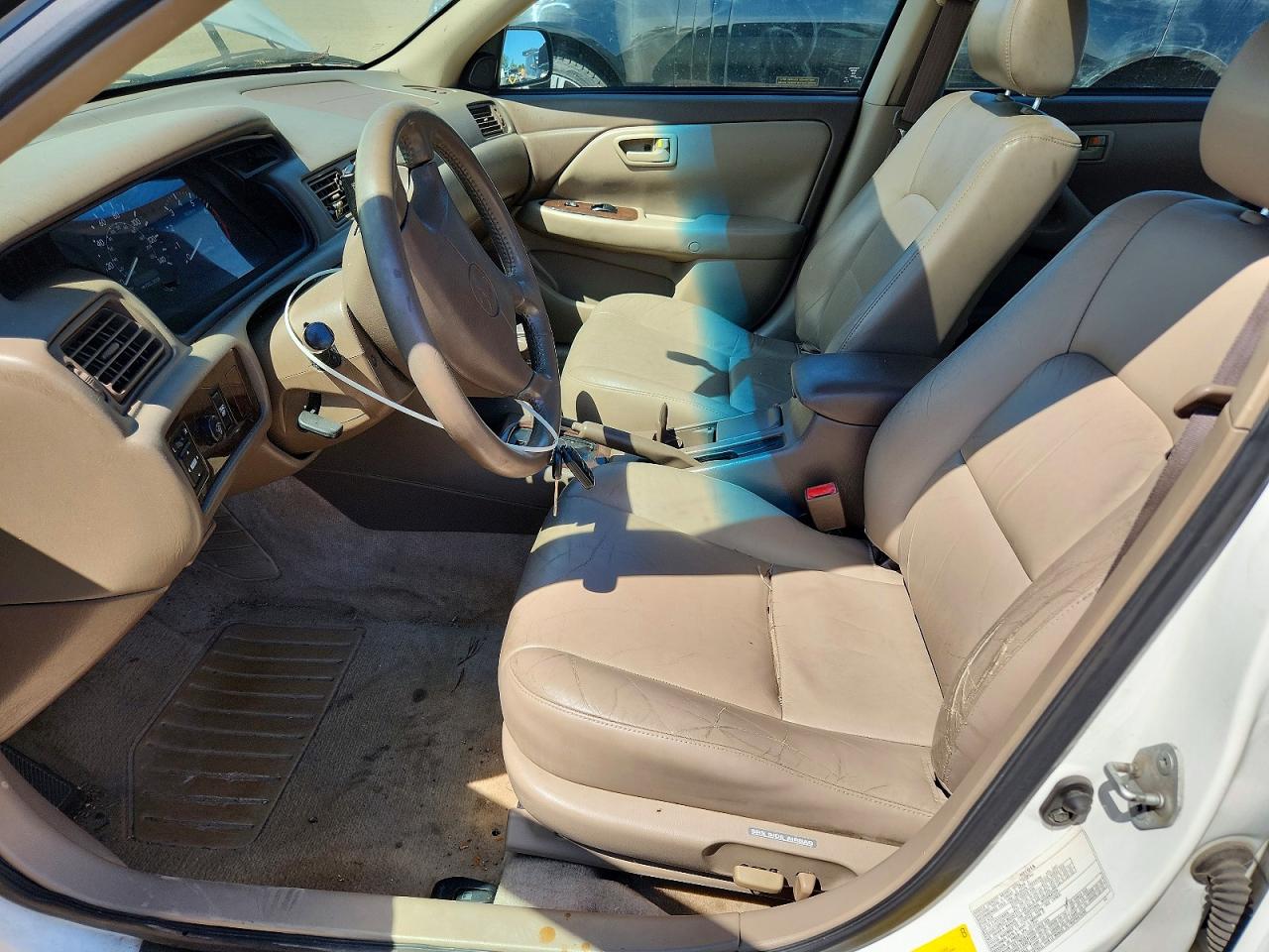 2001 Toyota Camry Xle V6 White vin: 4T1BF28KX1U961445