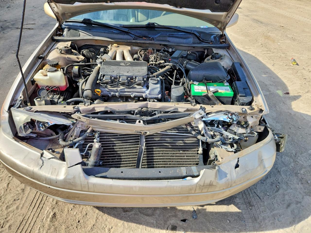 1998 Toyota Camry Xle V6 Tan vin: 4T1BF28KXWU060227