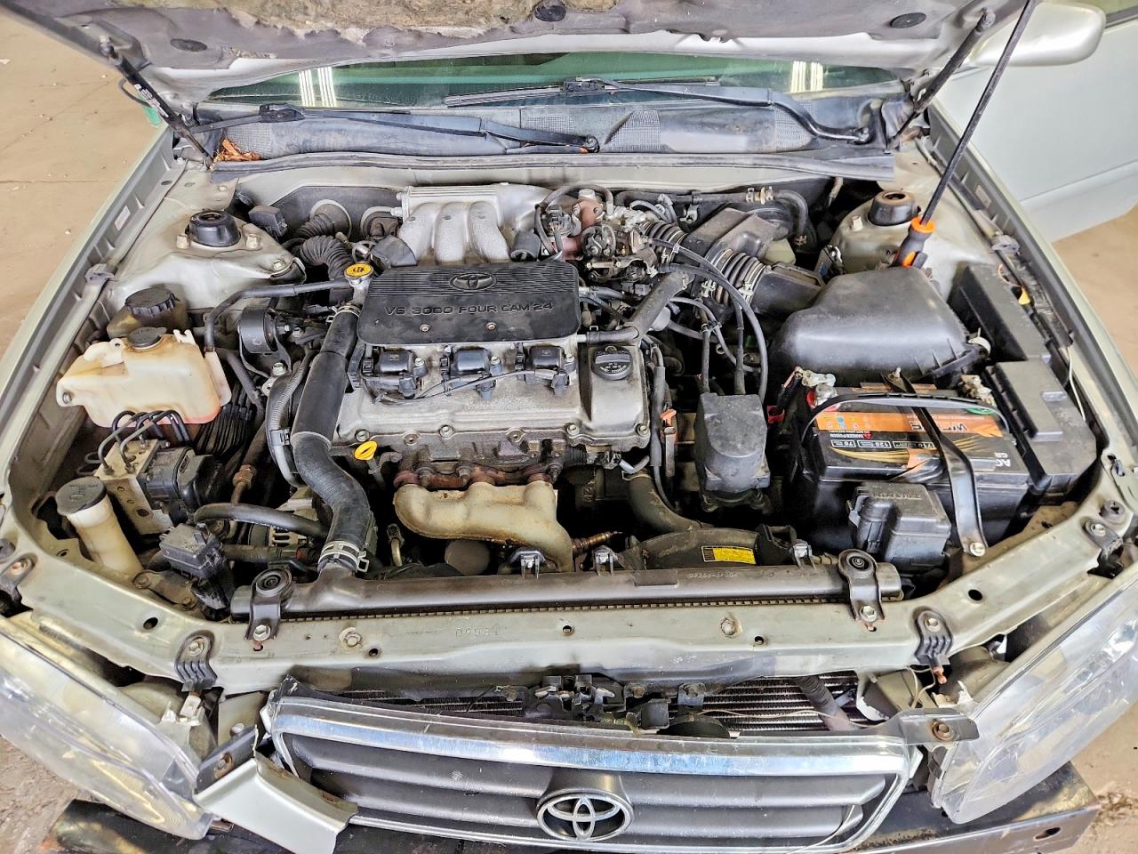 2000 Toyota Camry Le V6 Silver vin: 4T1BF28KXYU102303