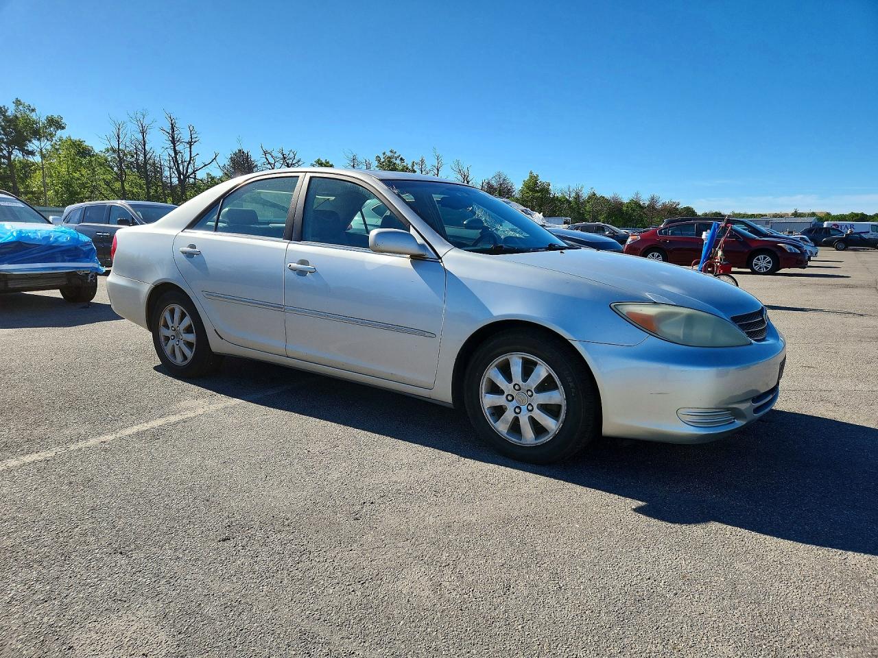 2002 Toyota Camry Xle V6 Серый vin: 4T1BF30K02U031797