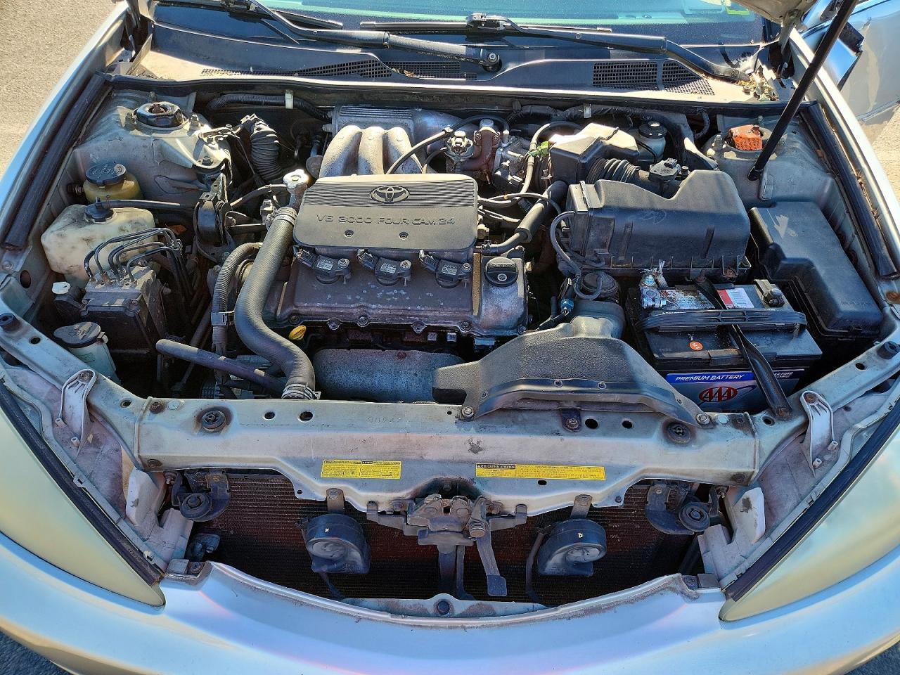 2002 Toyota Camry Xle V6 Серый vin: 4T1BF30K02U031797
