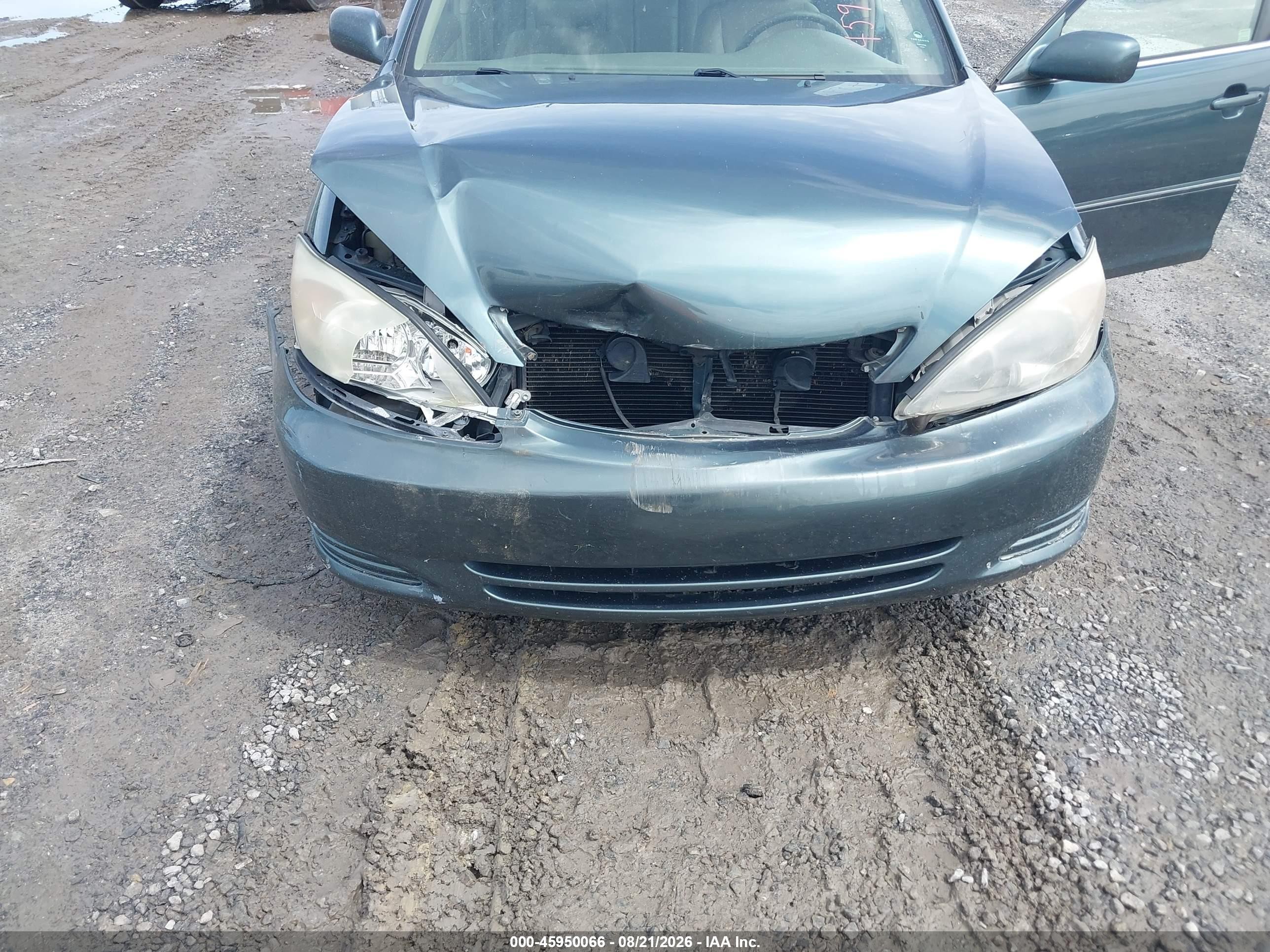 2002 Toyota Camry Xle V6 Green vin: 4T1BF30K02U539011