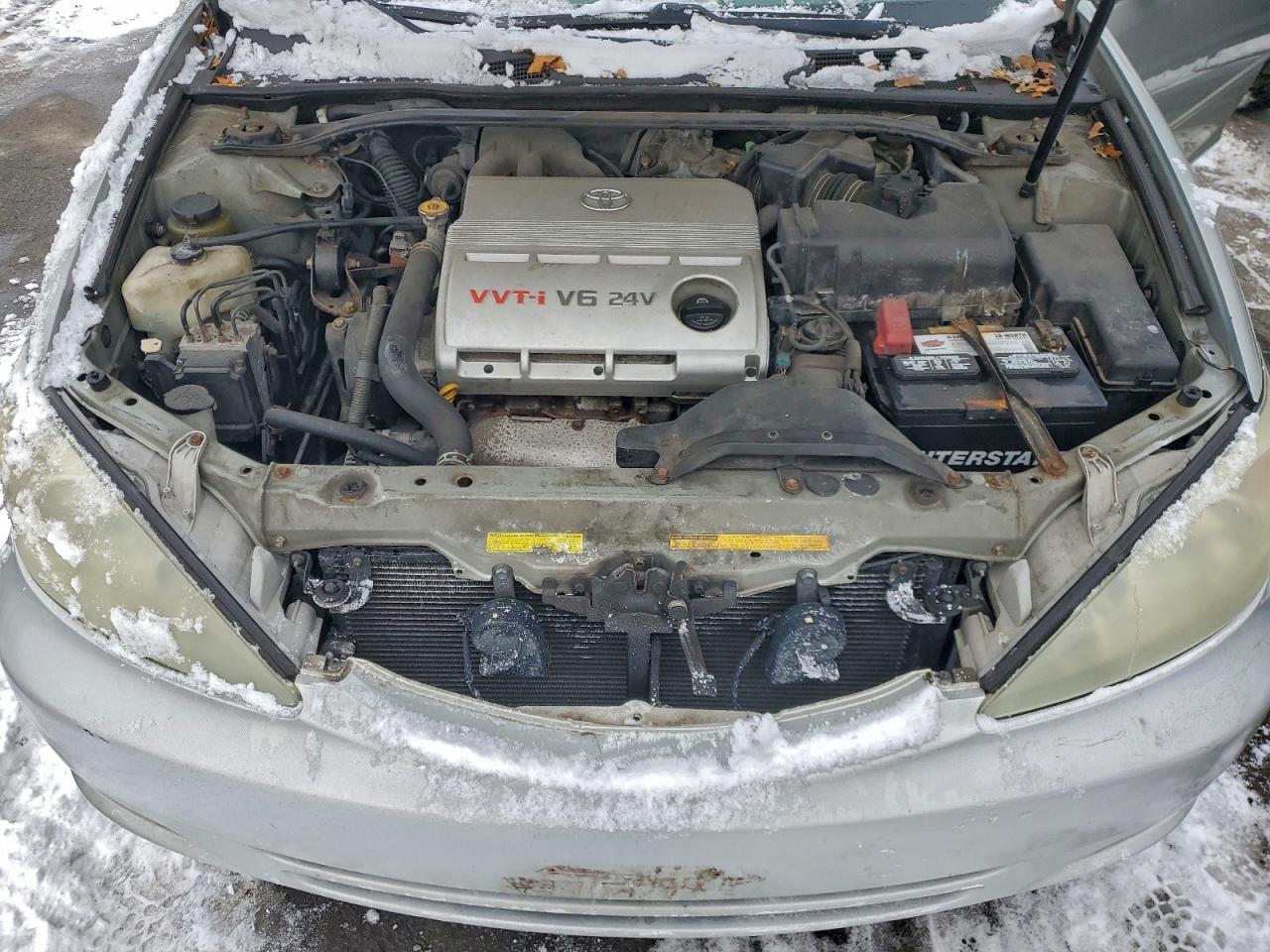 2003 Toyota Camry Серебряный vin: 4T1BF30K03U061075