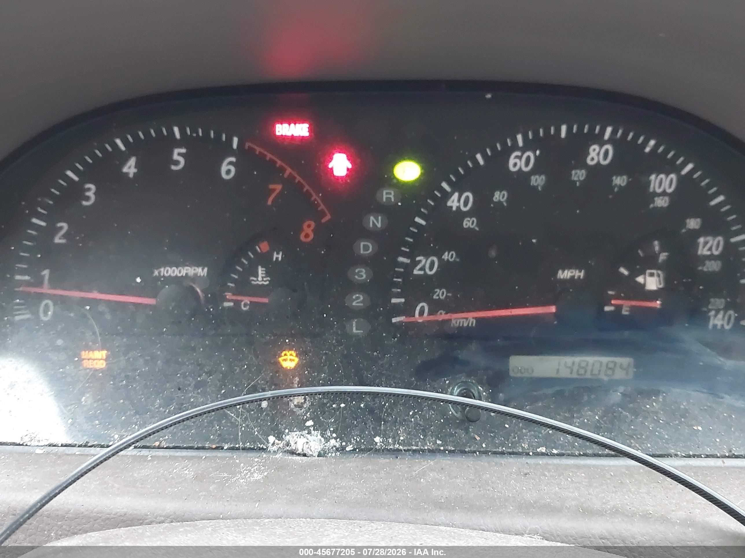 2004 Toyota Camry Le V6 Gray vin: 4T1BF30K04U070098