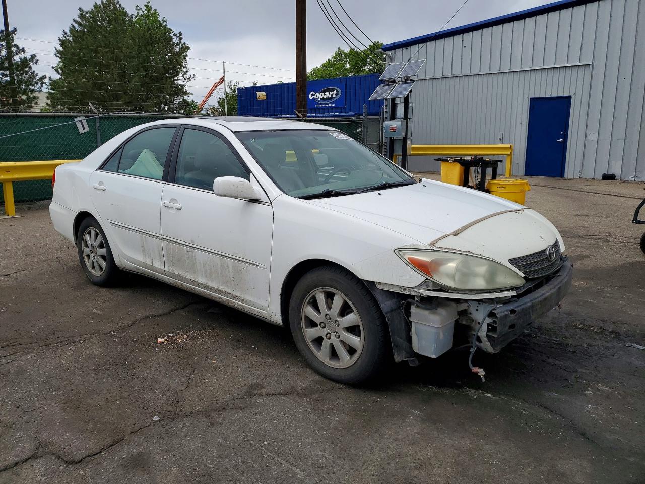 2004 Toyota Camry Xle V6 White vin: 4T1BF30K04U076578