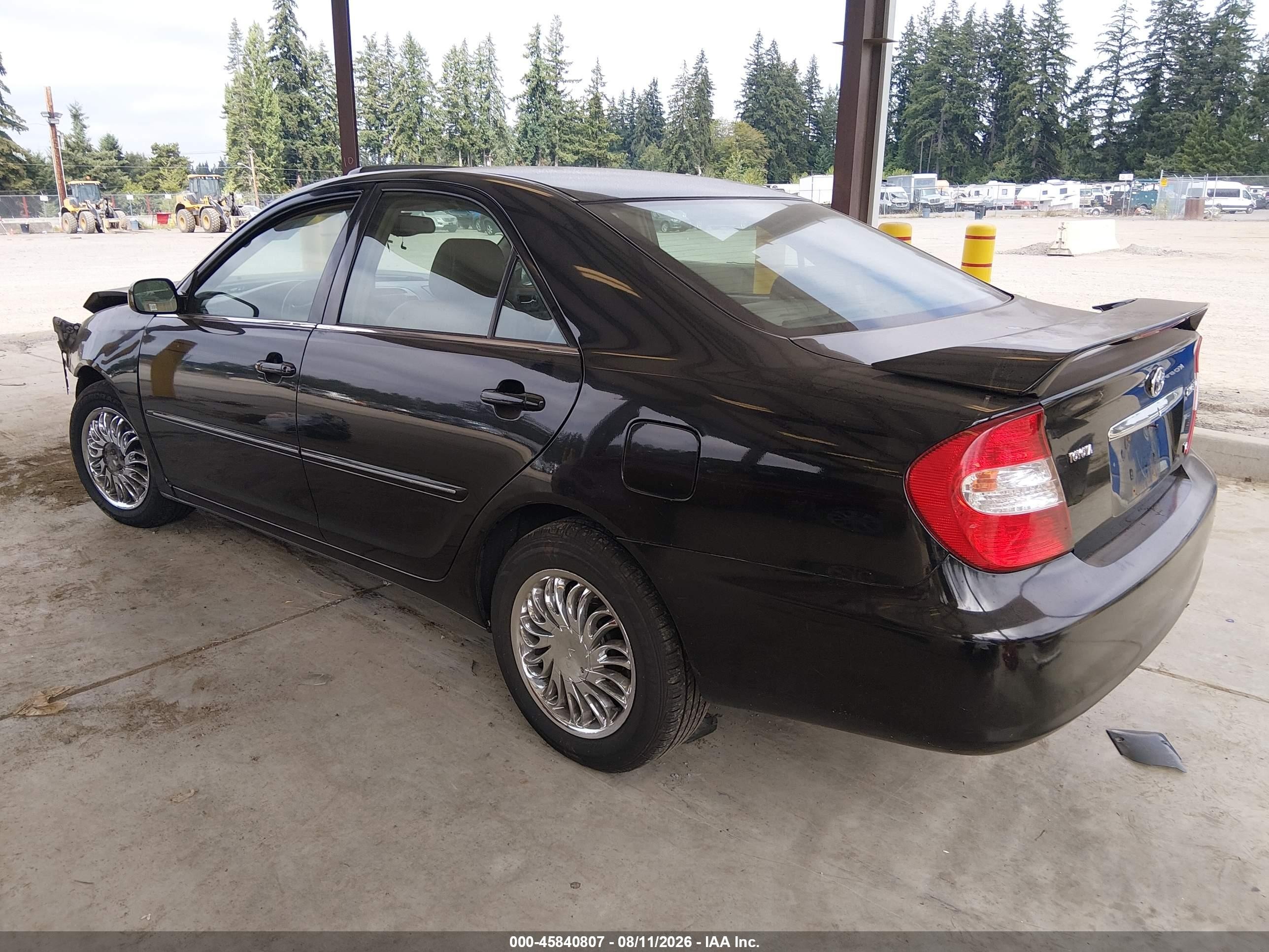 2004 Toyota Camry Xle V6 Черный vin: 4T1BF30K04U080873
