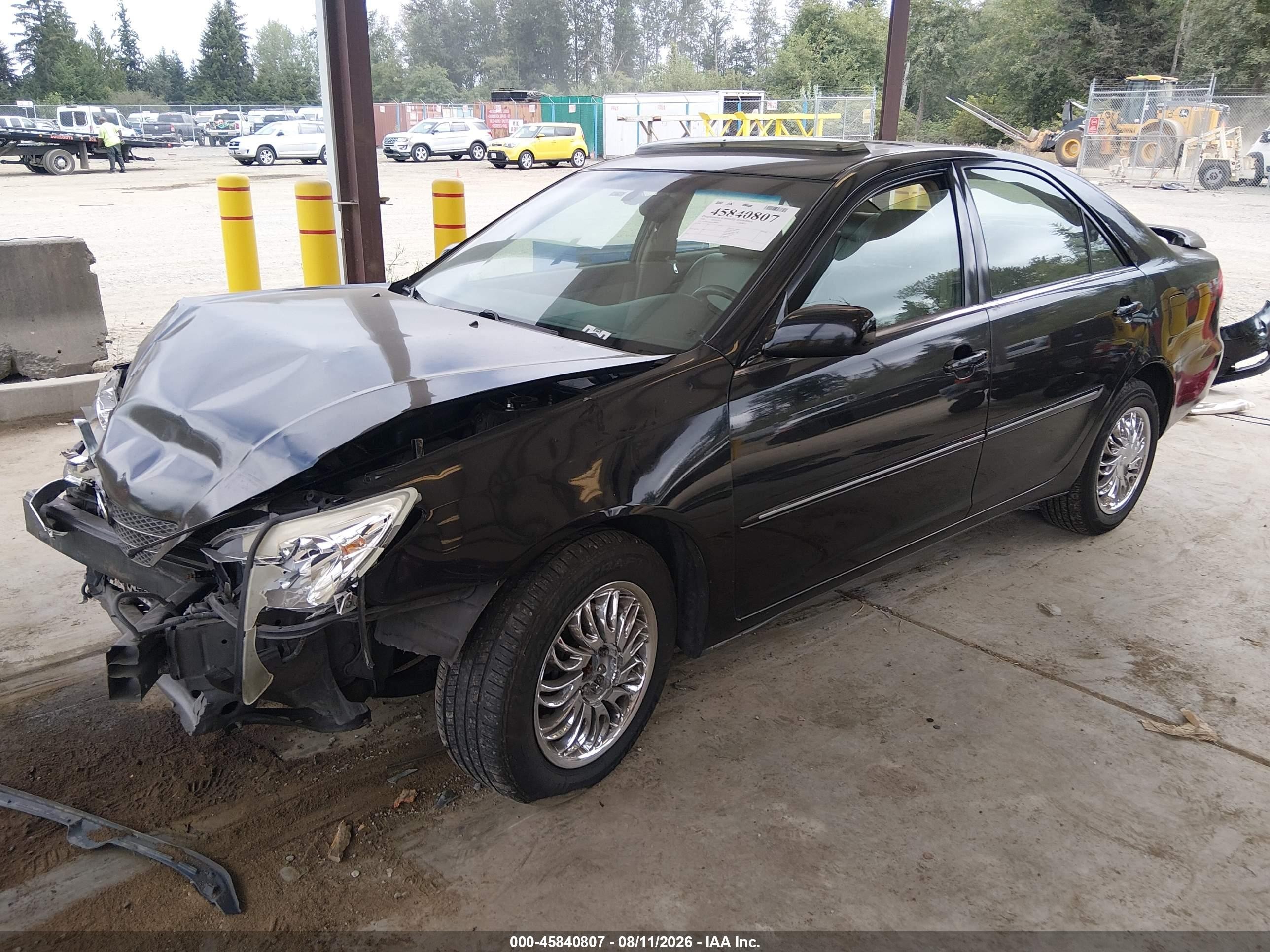 2004 Toyota Camry Xle V6 Черный vin: 4T1BF30K04U080873