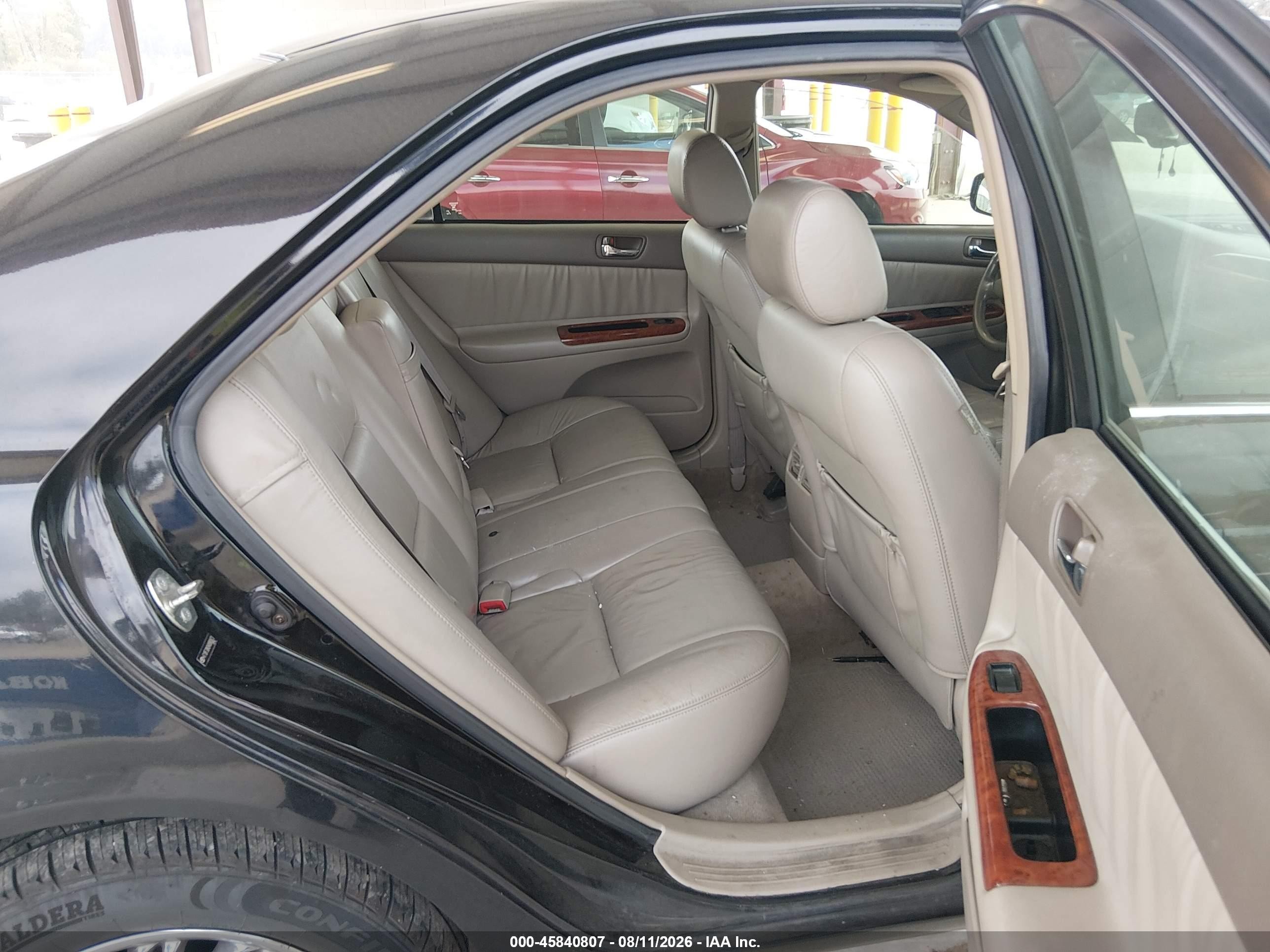 2004 Toyota Camry Xle V6 Черный vin: 4T1BF30K04U080873