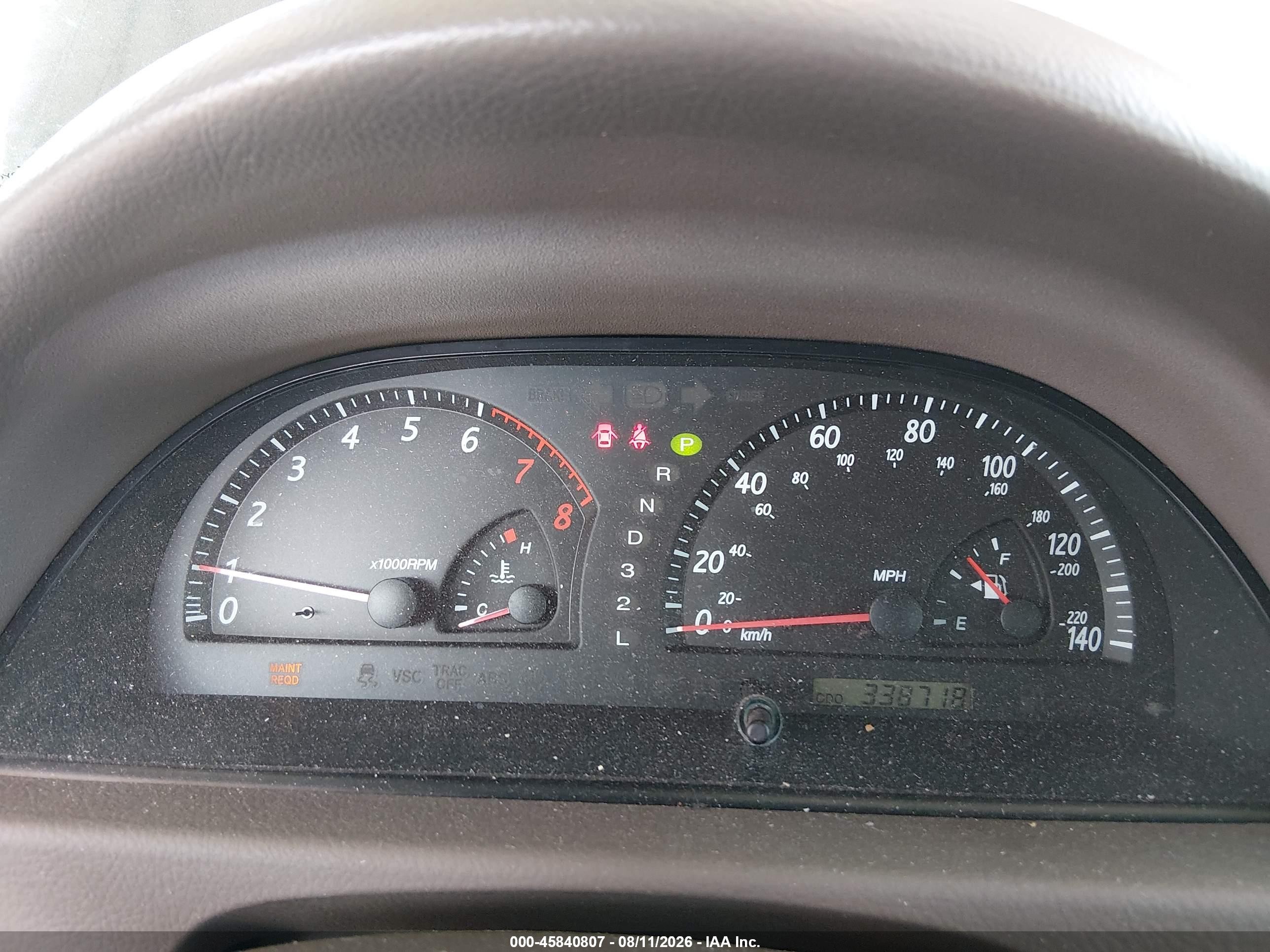 2004 Toyota Camry Xle V6 Черный vin: 4T1BF30K04U080873