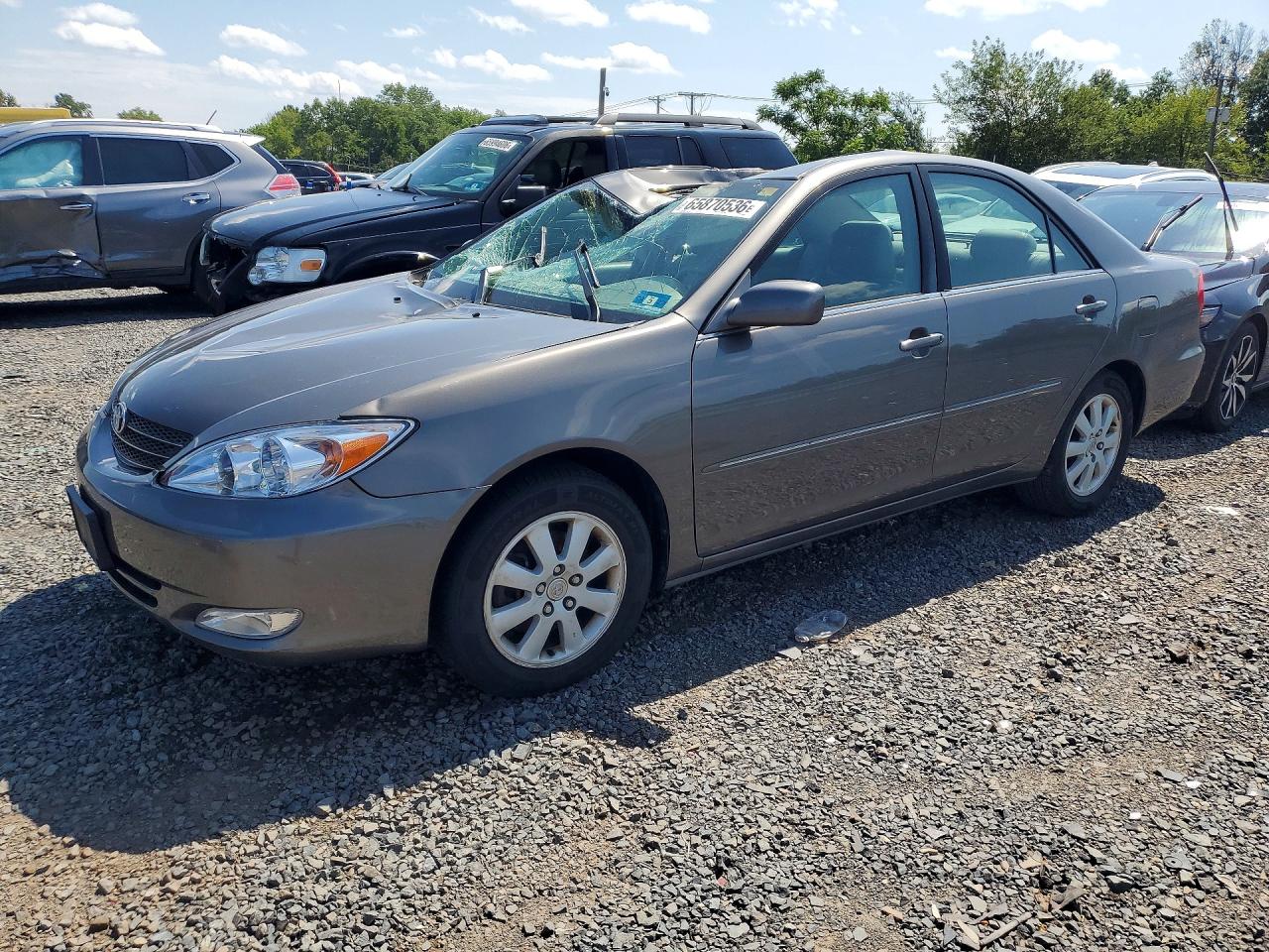 2004 Toyota Camry Xle V6 Gray vin: 4T1BF30K04U583609