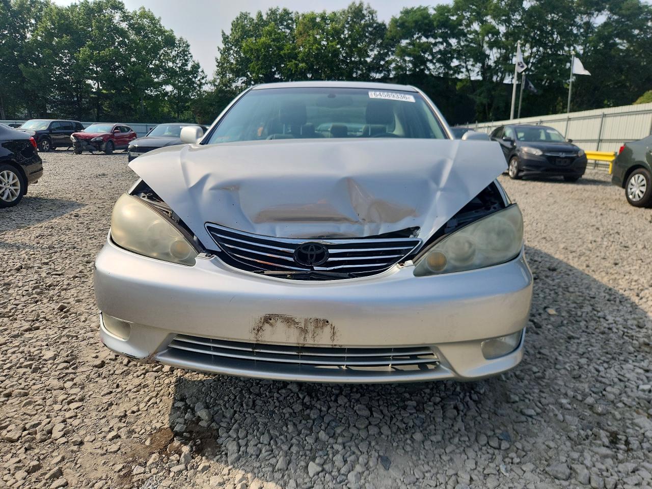 2005 Toyota Camry Xle V6 Серебряный vin: 4T1BF30K05U104736