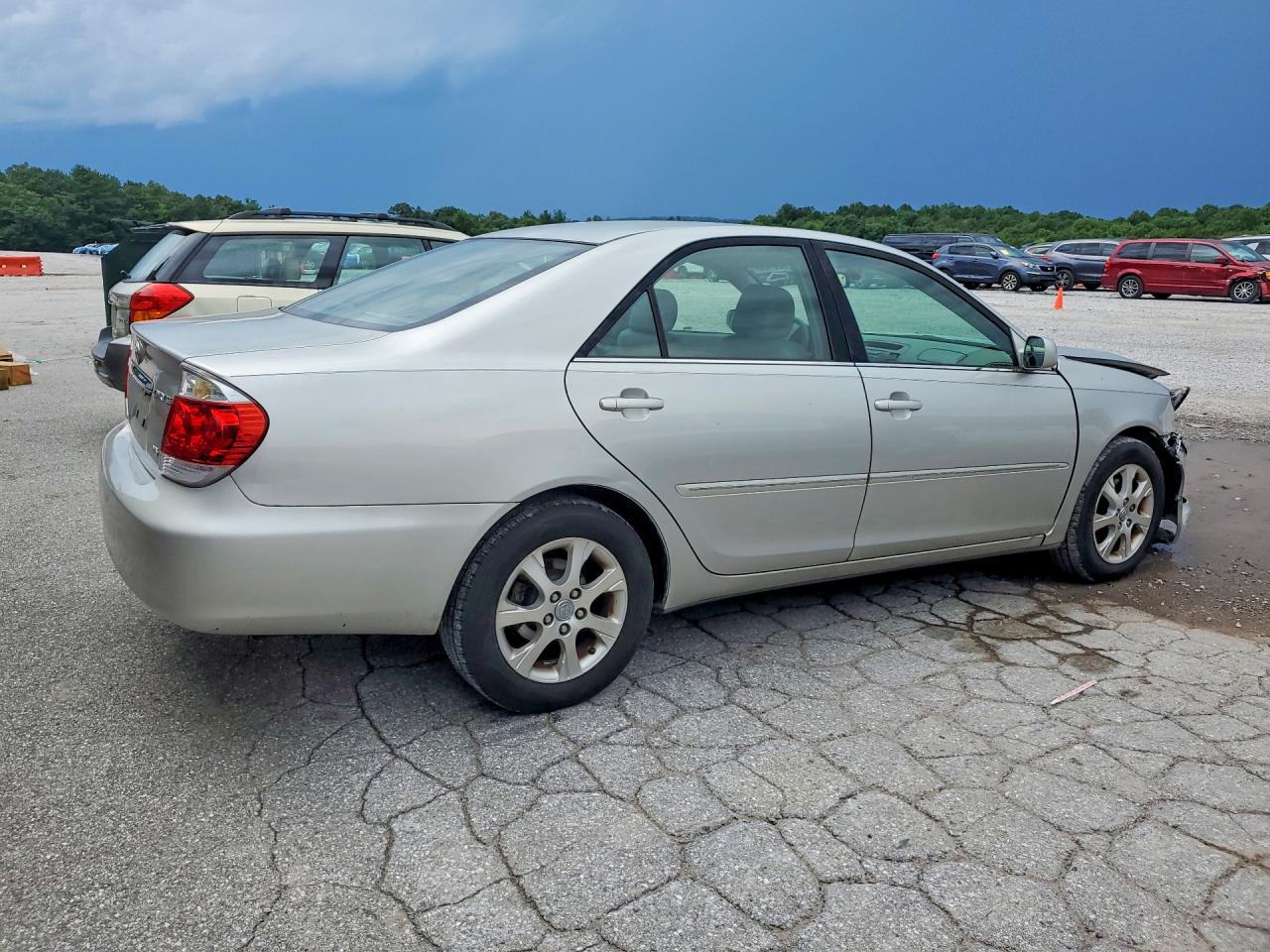 2005 Toyota Camry Xle V6 Silver vin: 4T1BF30K05U614410