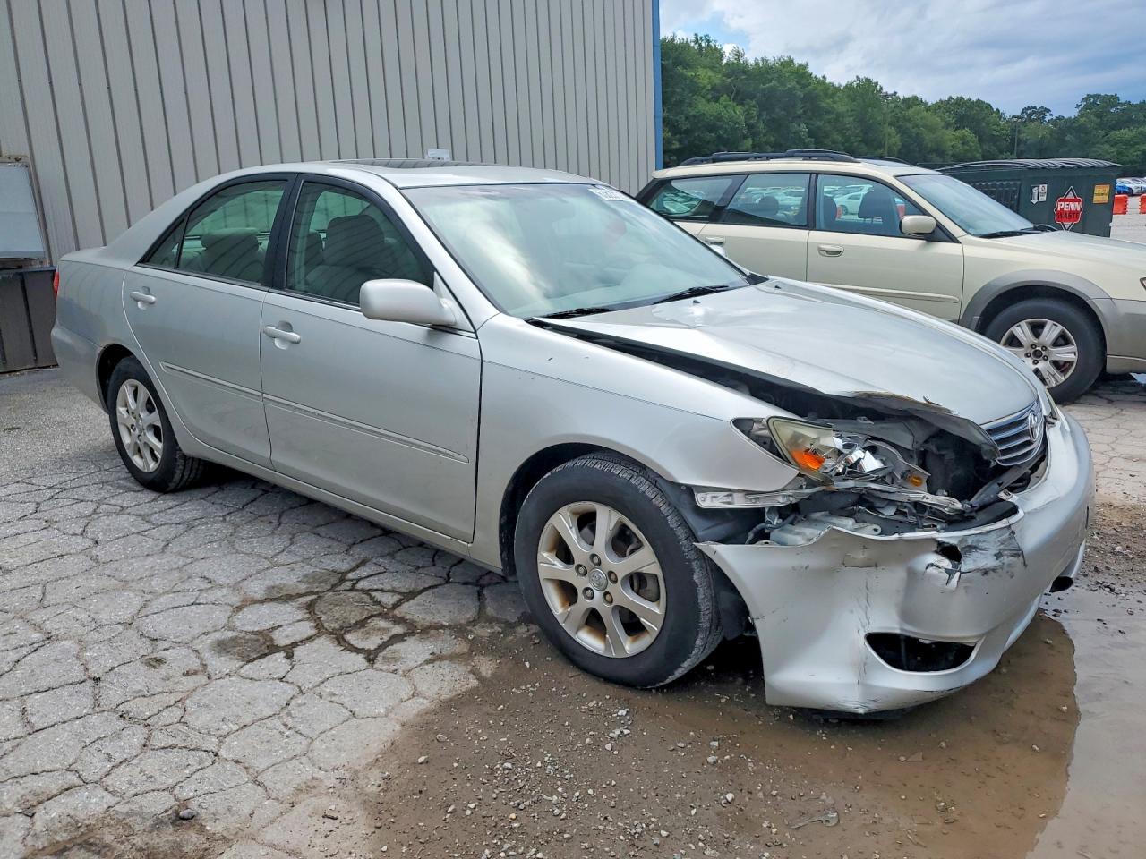 2005 Toyota Camry Xle V6 Silver vin: 4T1BF30K05U614410