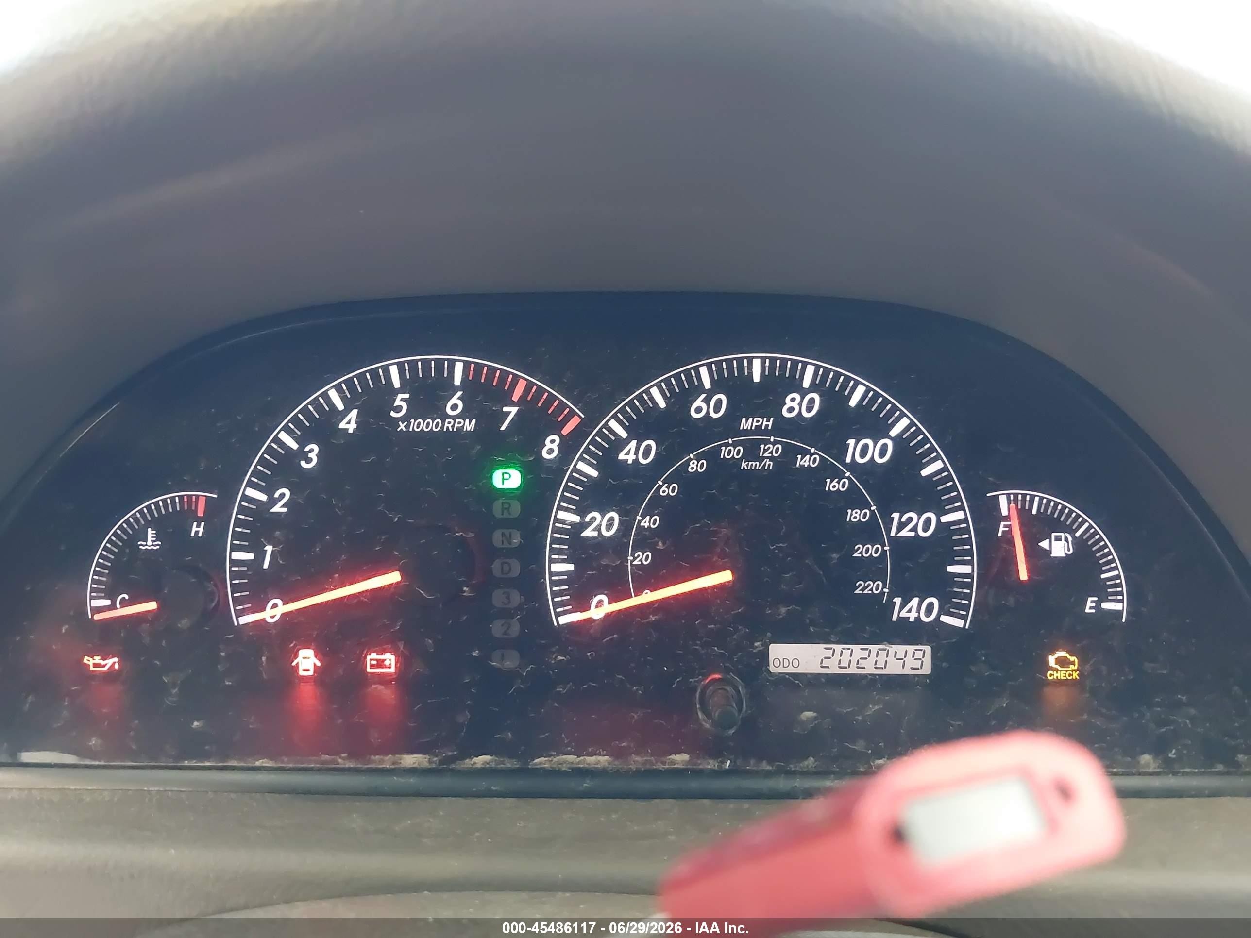 2005 Toyota Camry Le V6 White vin: 4T1BF30K05U614598