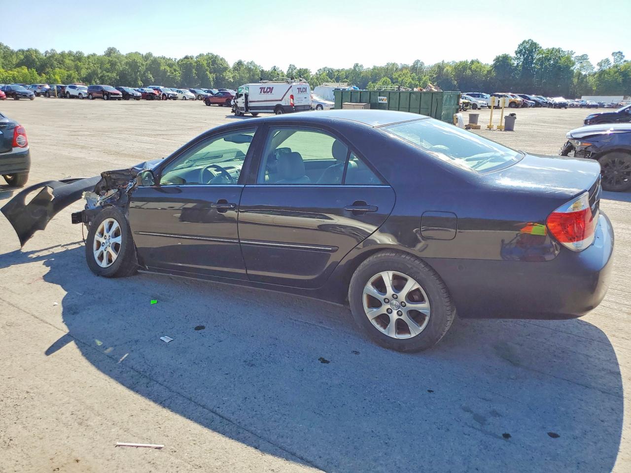 2005 Toyota Camry Xle V6 Black vin: 4T1BF30K05U617808