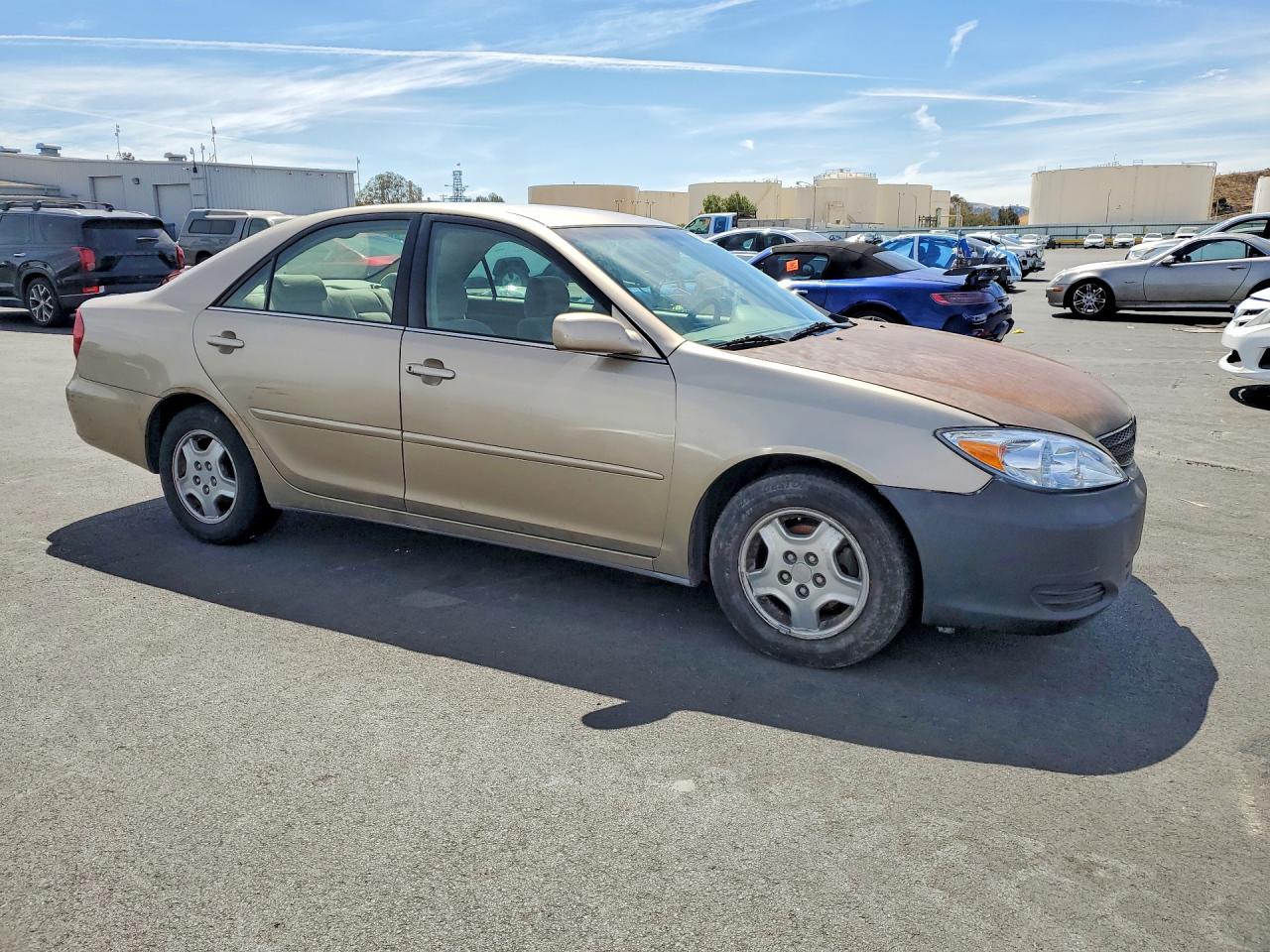 2002 Toyota Camry Le V6 Tan vin: 4T1BF30K12U023868