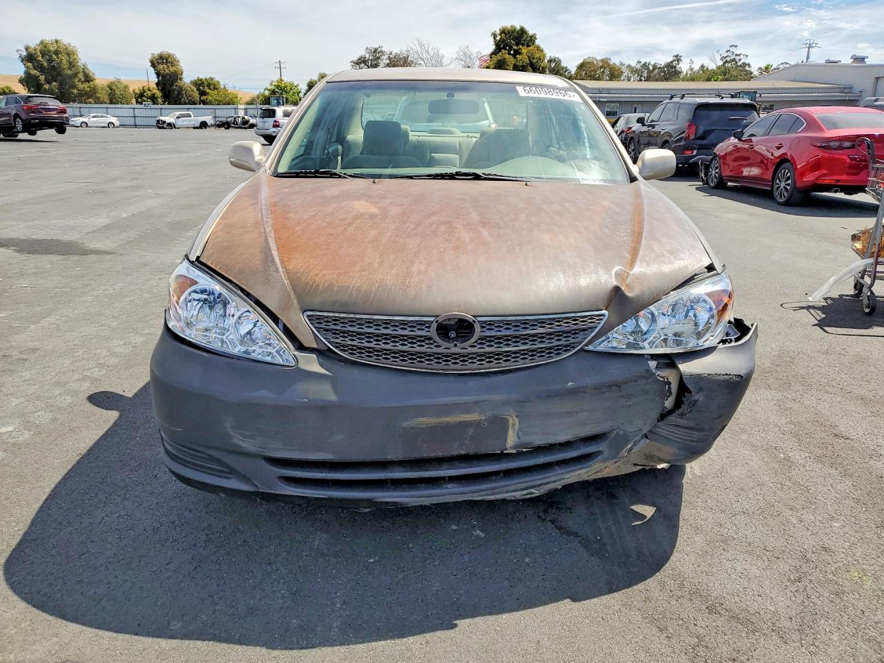 2002 Toyota Camry Le V6 Tan vin: 4T1BF30K12U023868
