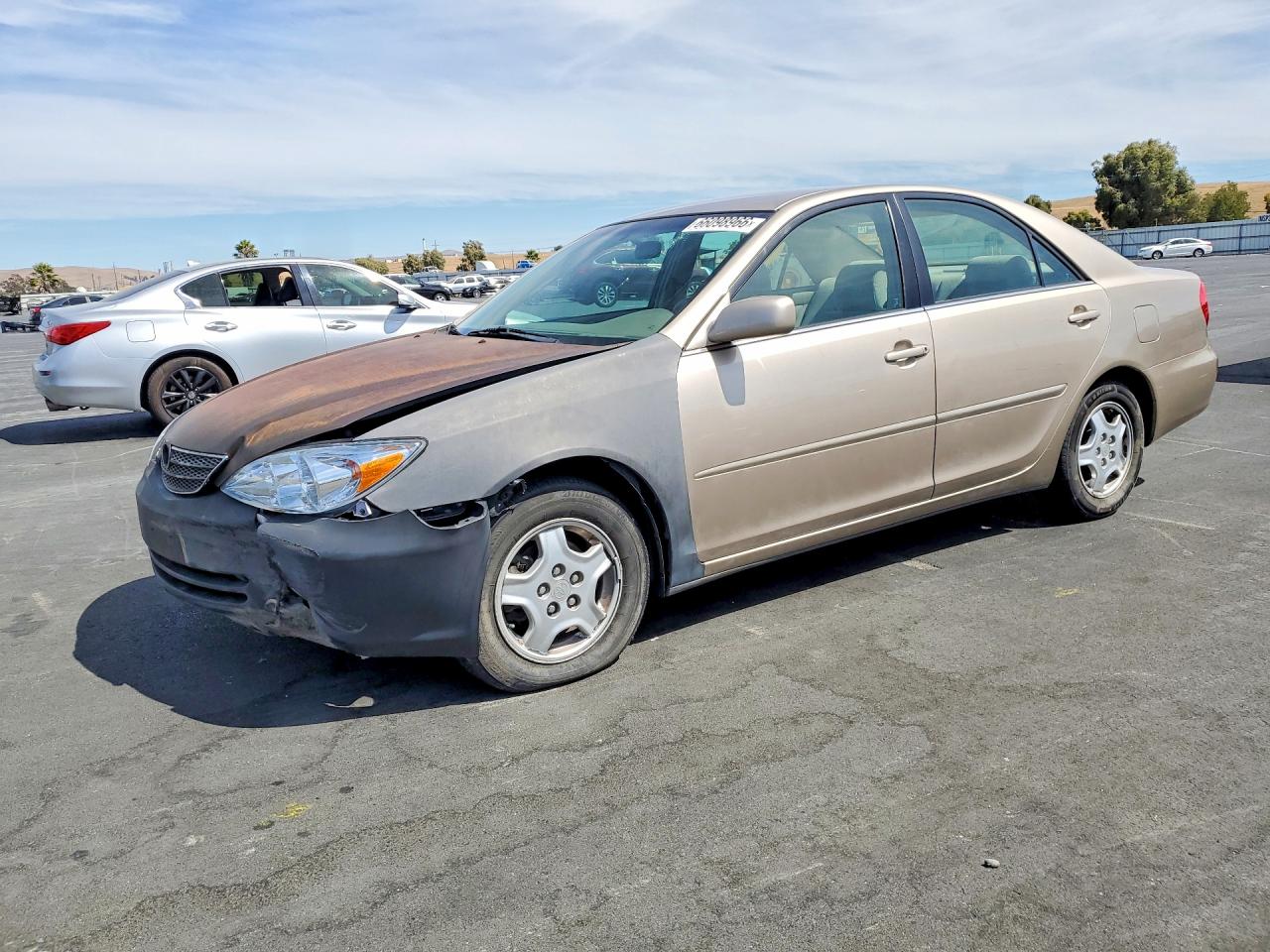 2002 Toyota Camry Le V6 Tan vin: 4T1BF30K12U023868