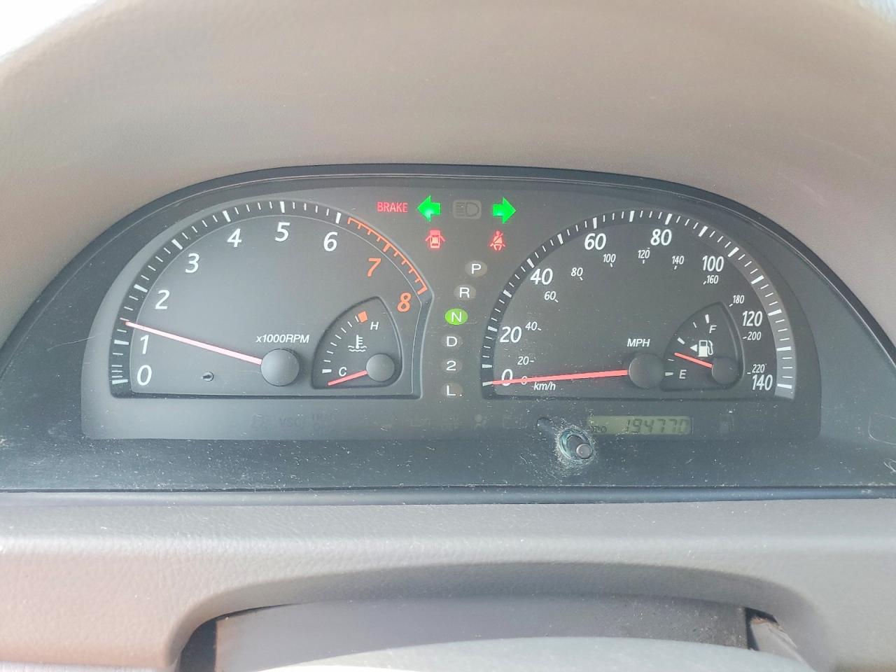 2002 Toyota Camry Le V6 Gray vin: 4T1BF30K12U512531