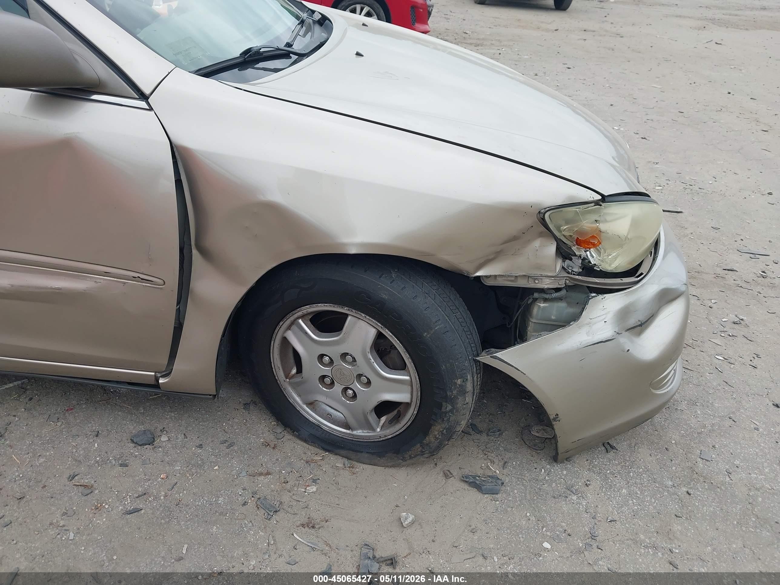 2003 Toyota Camry Le V6 Beige vin: 4T1BF30K13U542257