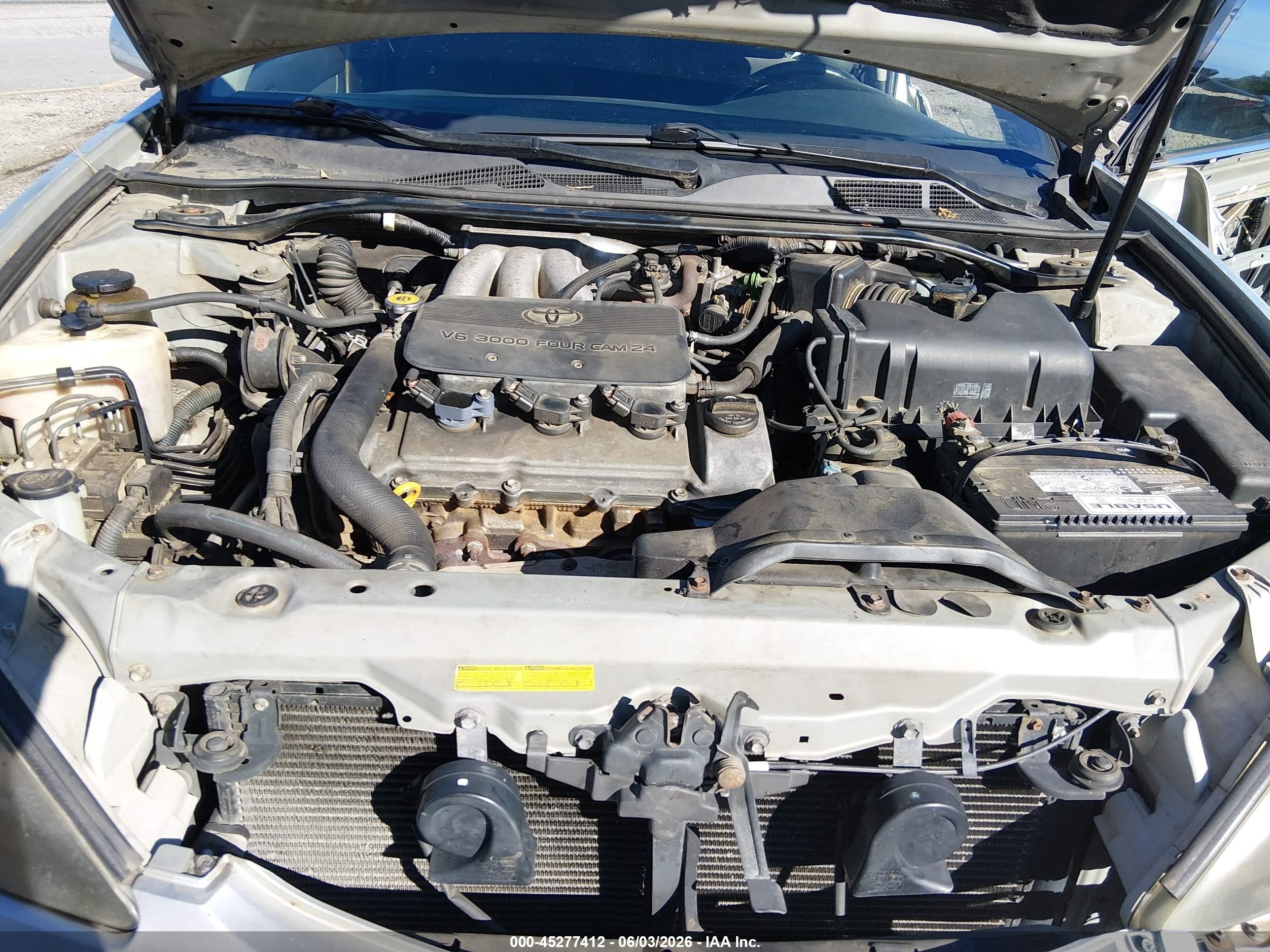 2003 Toyota Camry Se V6 Серебряный vin: 4T1BF30K13U547782