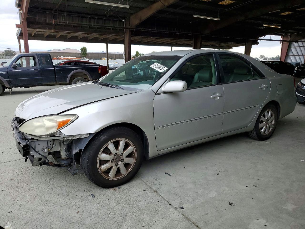 2003 Toyota Camry Xle V6 Silver vin: 4T1BF30K13U554523
