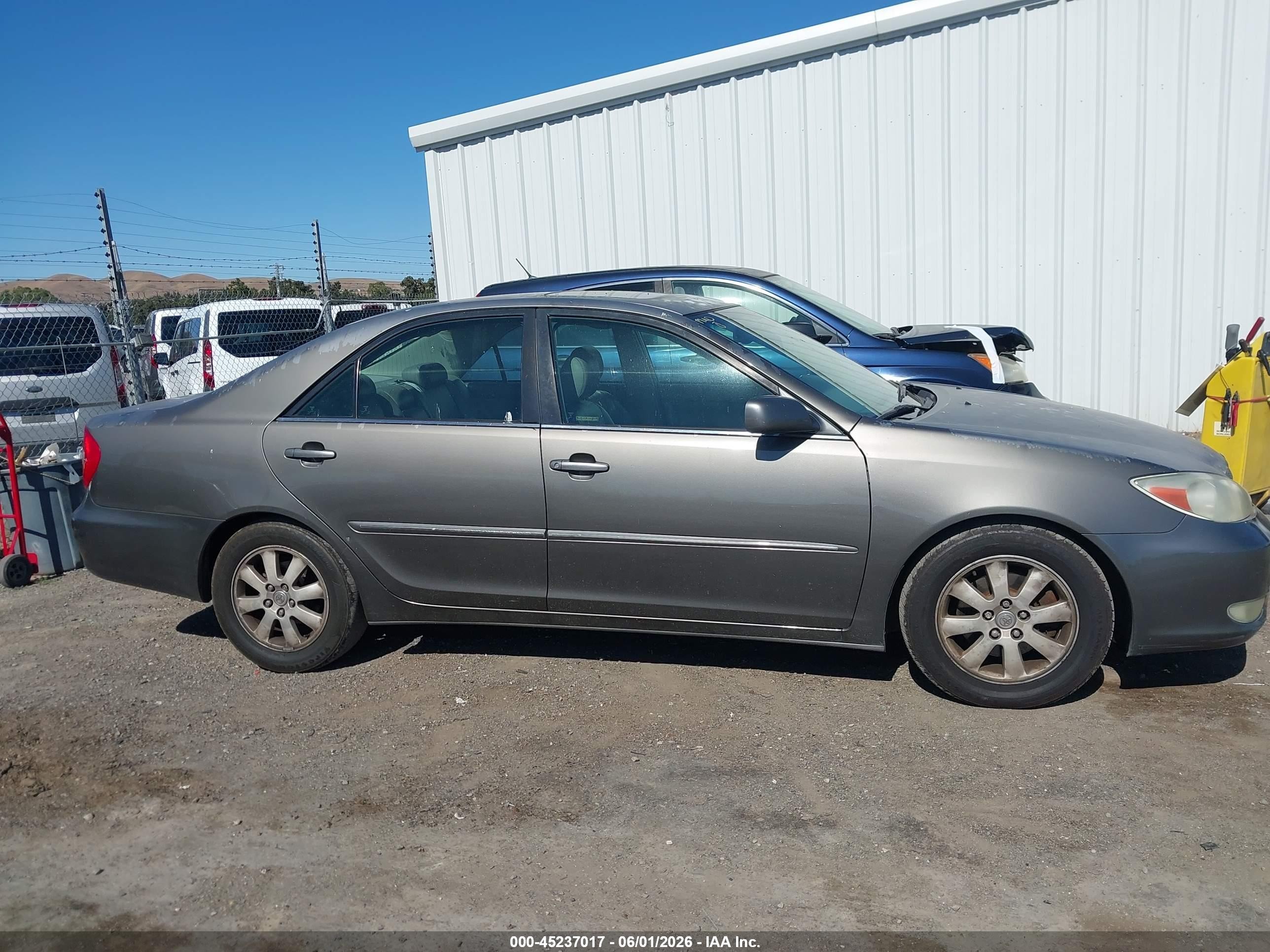 2003 Toyota Camry Xle V6 Gray vin: 4T1BF30K13U559365
