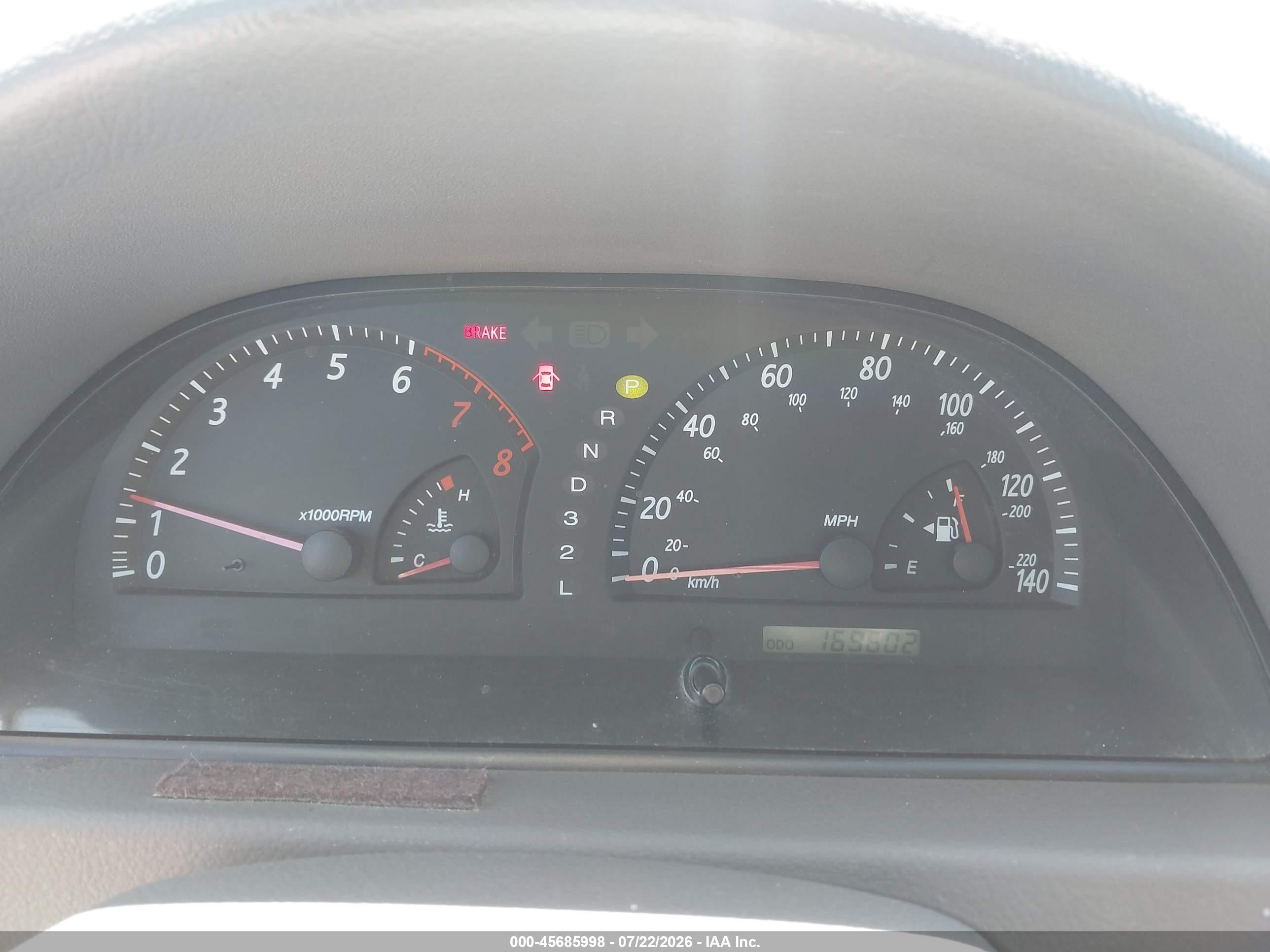 2004 Toyota Camry Le V6 Silver vin: 4T1BF30K14U574854