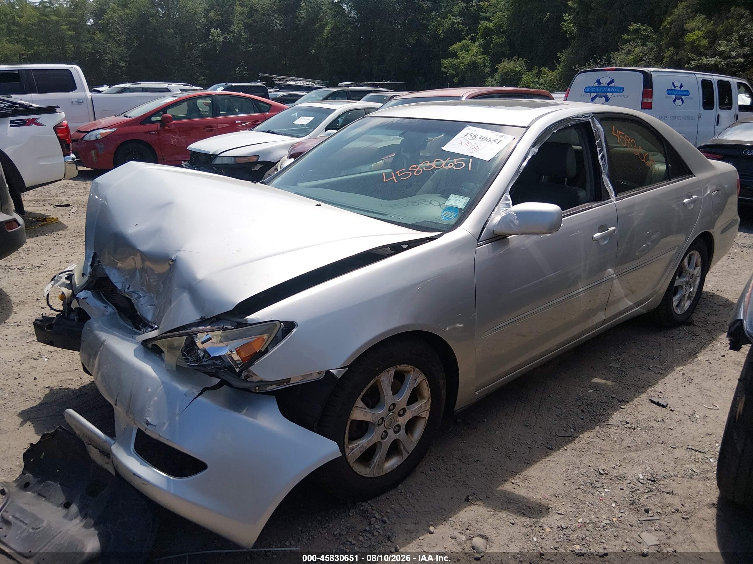 2006 Toyota Camry Xle V6 Silver vin: 4T1BF30K16U119392