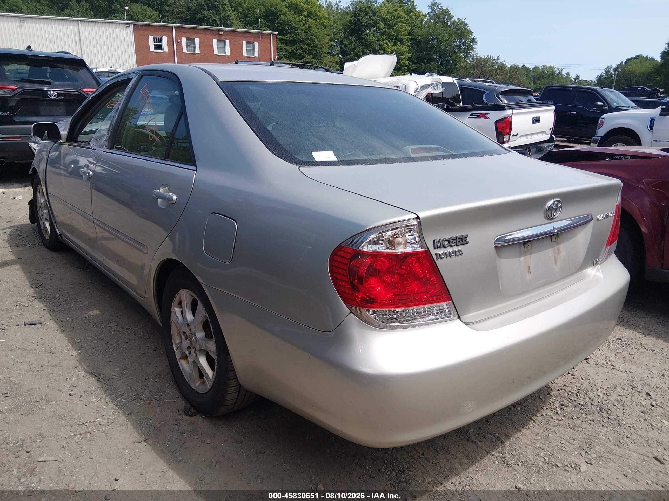 2006 Toyota Camry Xle V6 Silver vin: 4T1BF30K16U119392