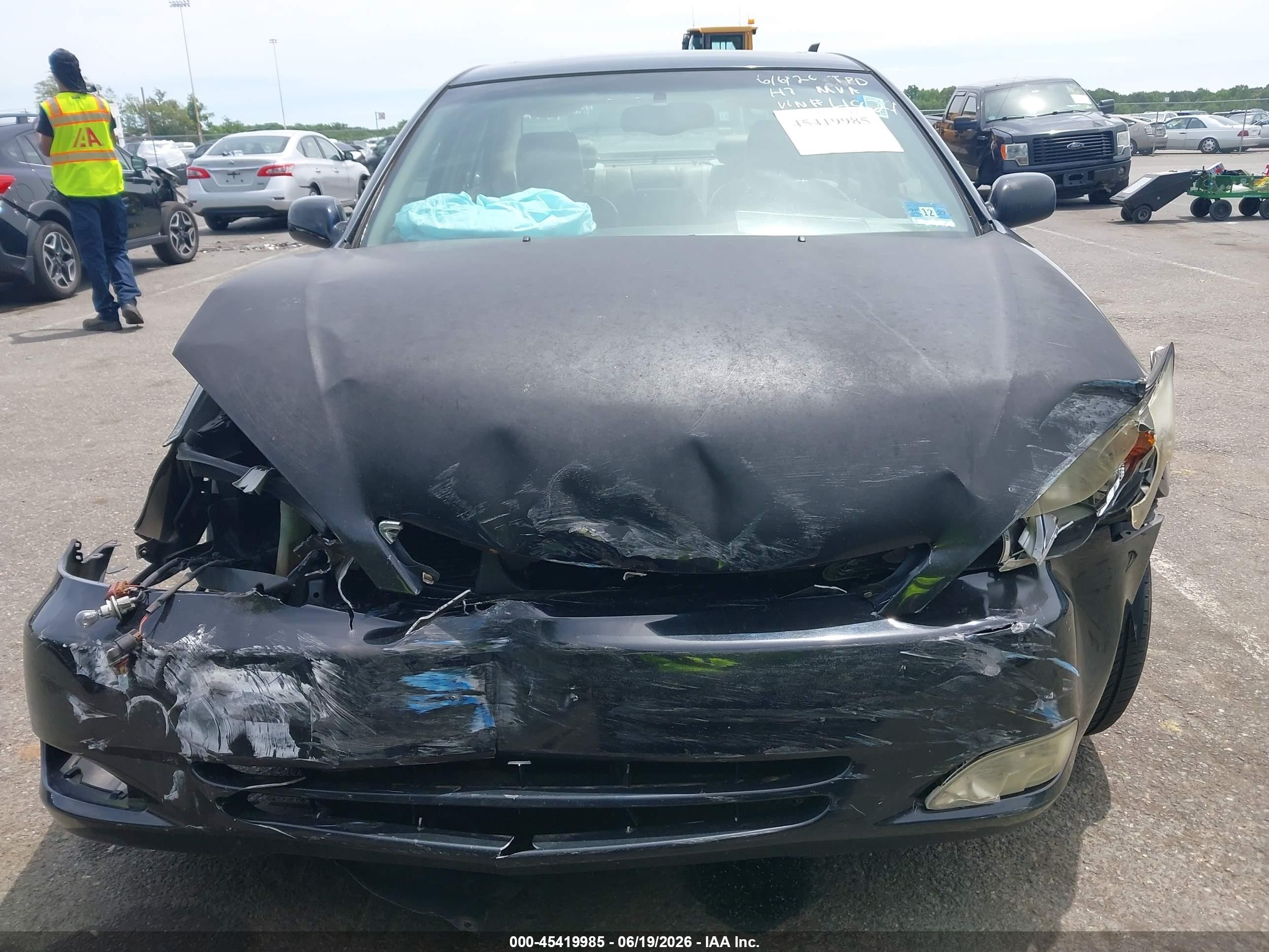 2002 Toyota Camry Se Черный vin: 4T1BF30K22U004827