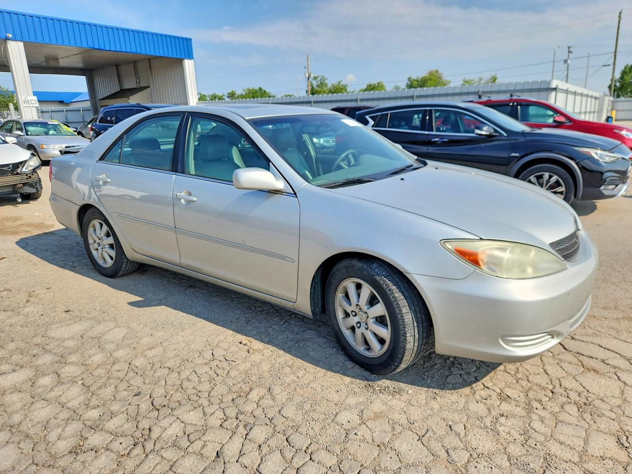 2002 Toyota Camry Xle V6 Silver vin: 4T1BF30K22U506639