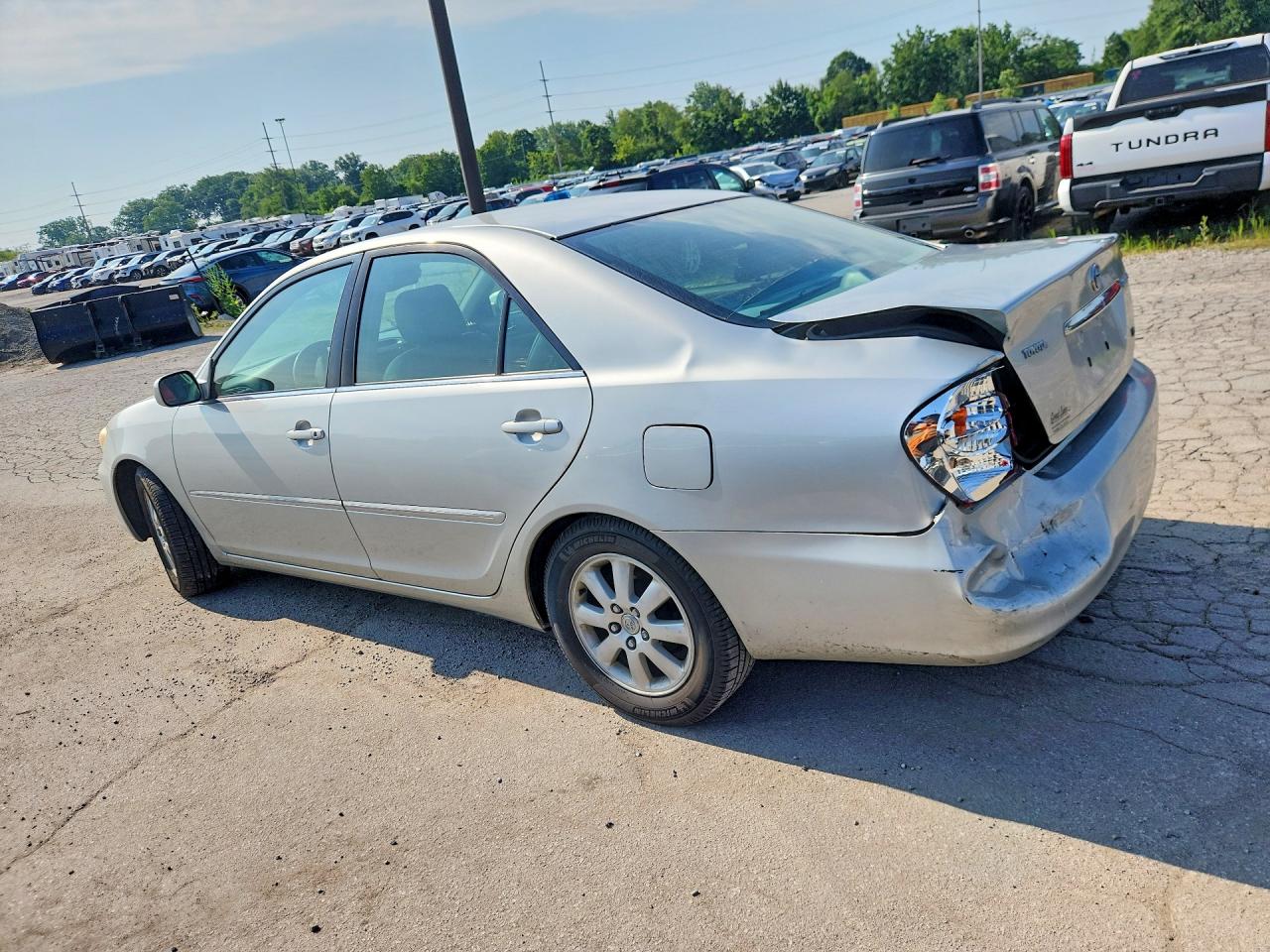 2002 Toyota Camry Xle V6 Silver vin: 4T1BF30K22U506639