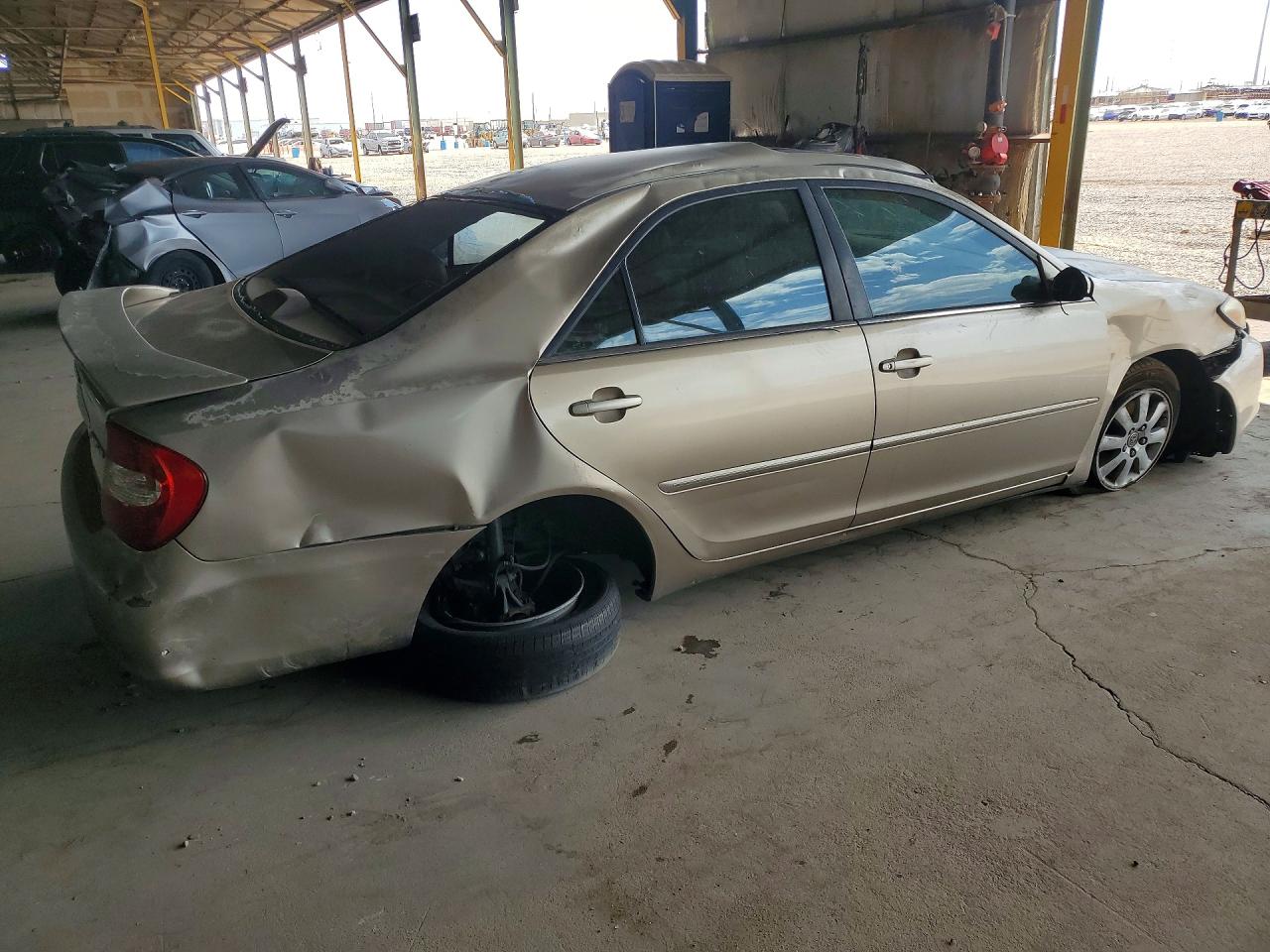 2003 Toyota Camry Xle V6 Tan vin: 4T1BF30K23U039207