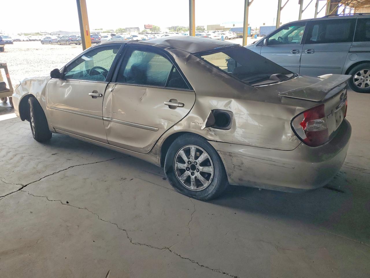 2003 Toyota Camry Xle V6 Tan vin: 4T1BF30K23U039207