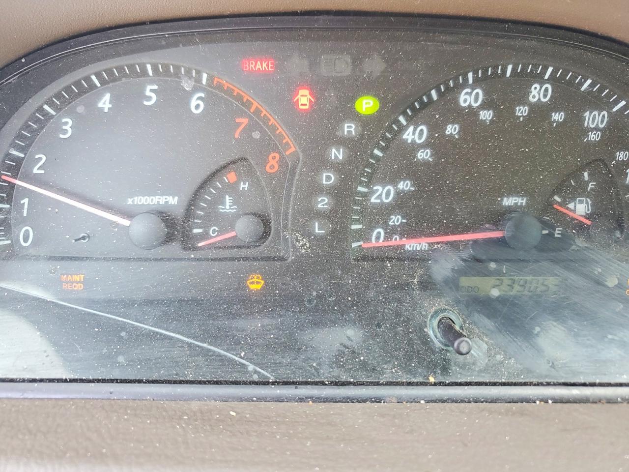 2004 Toyota Camry Le V6 Gold vin: 4T1BF30K24U072807