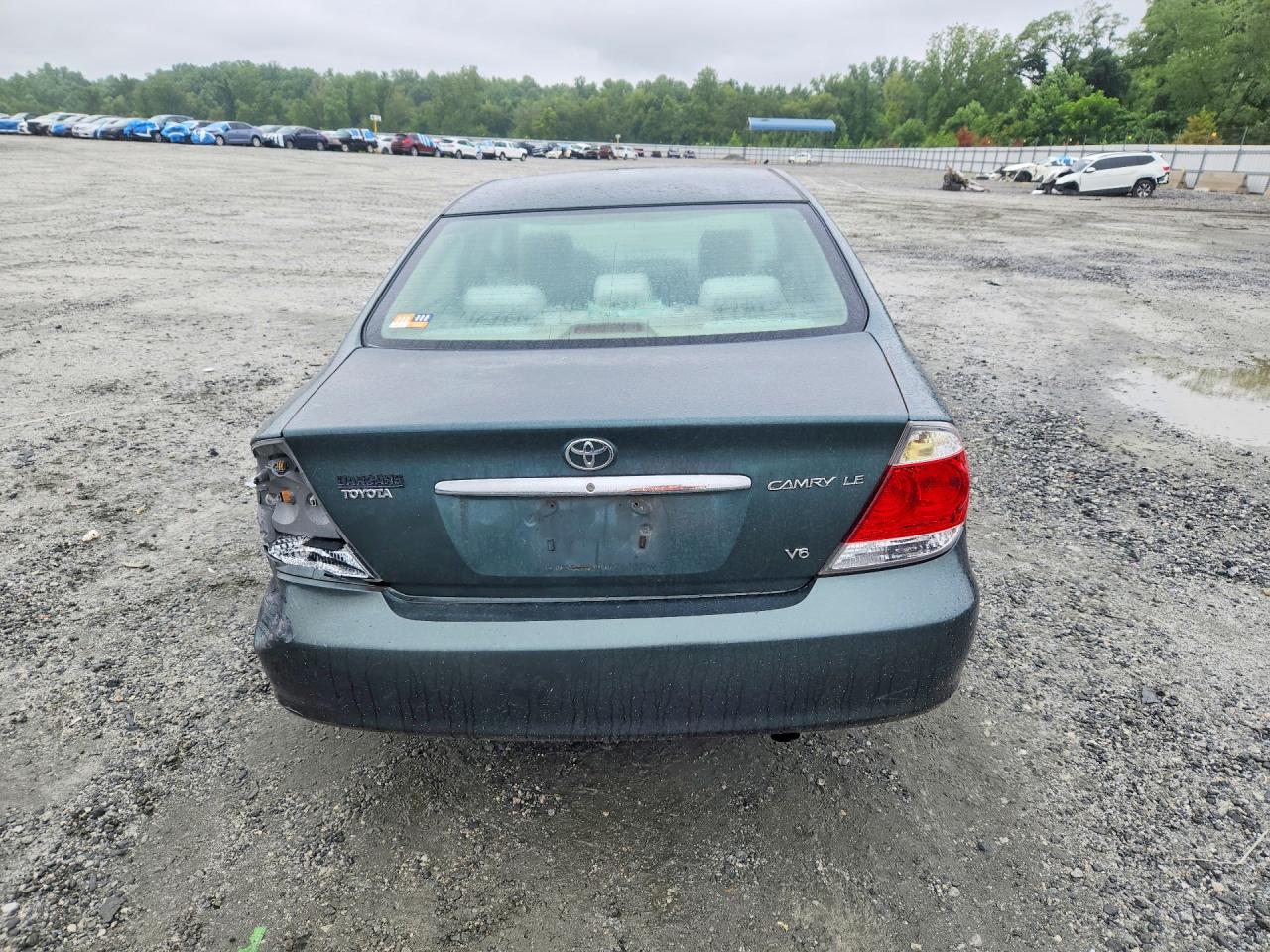 2005 Toyota Camry Le V6 Teal vin: 4T1BF30K25U088149