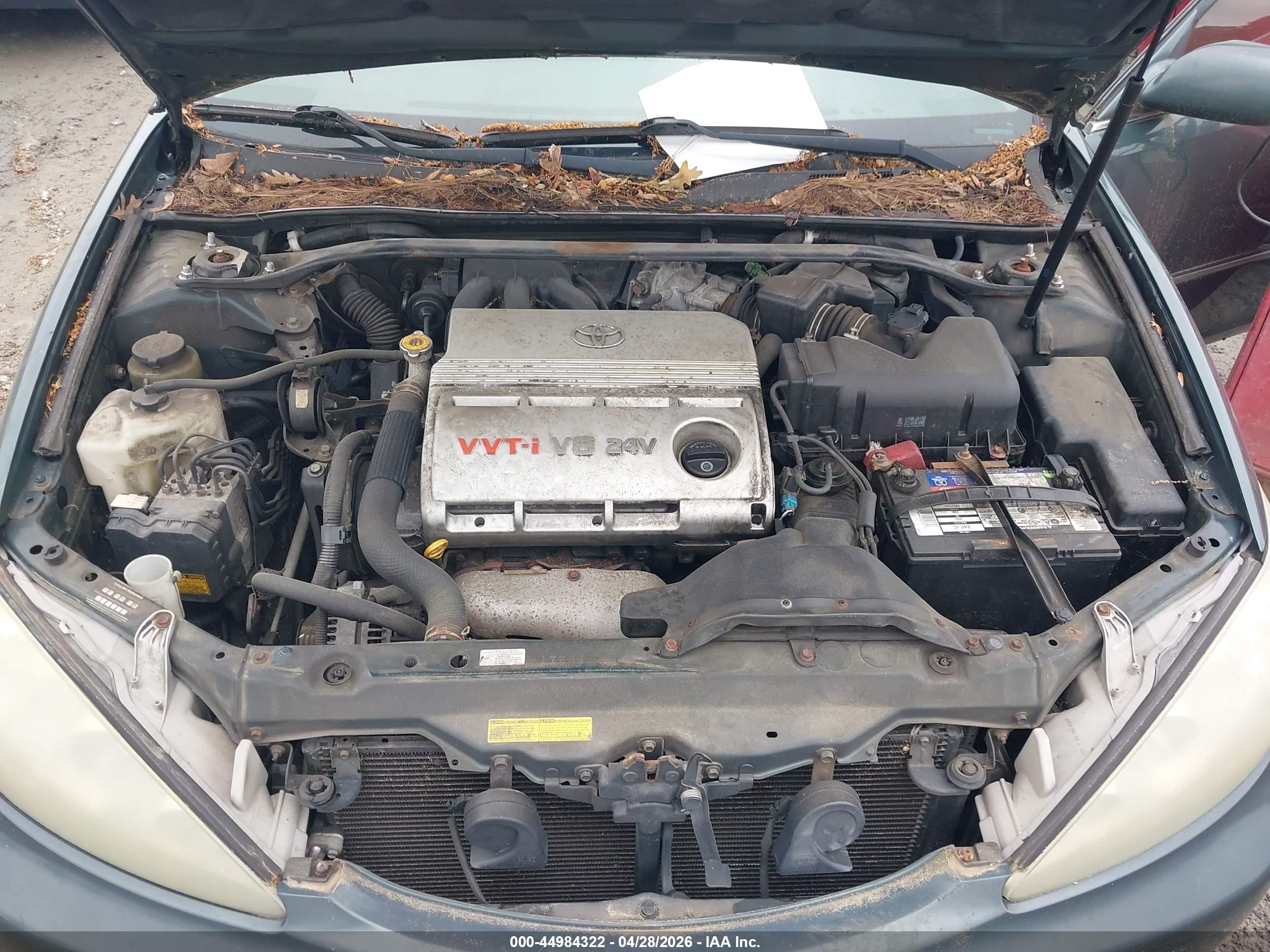 2005 Toyota Camry Xle V6 Green vin: 4T1BF30K25U092962