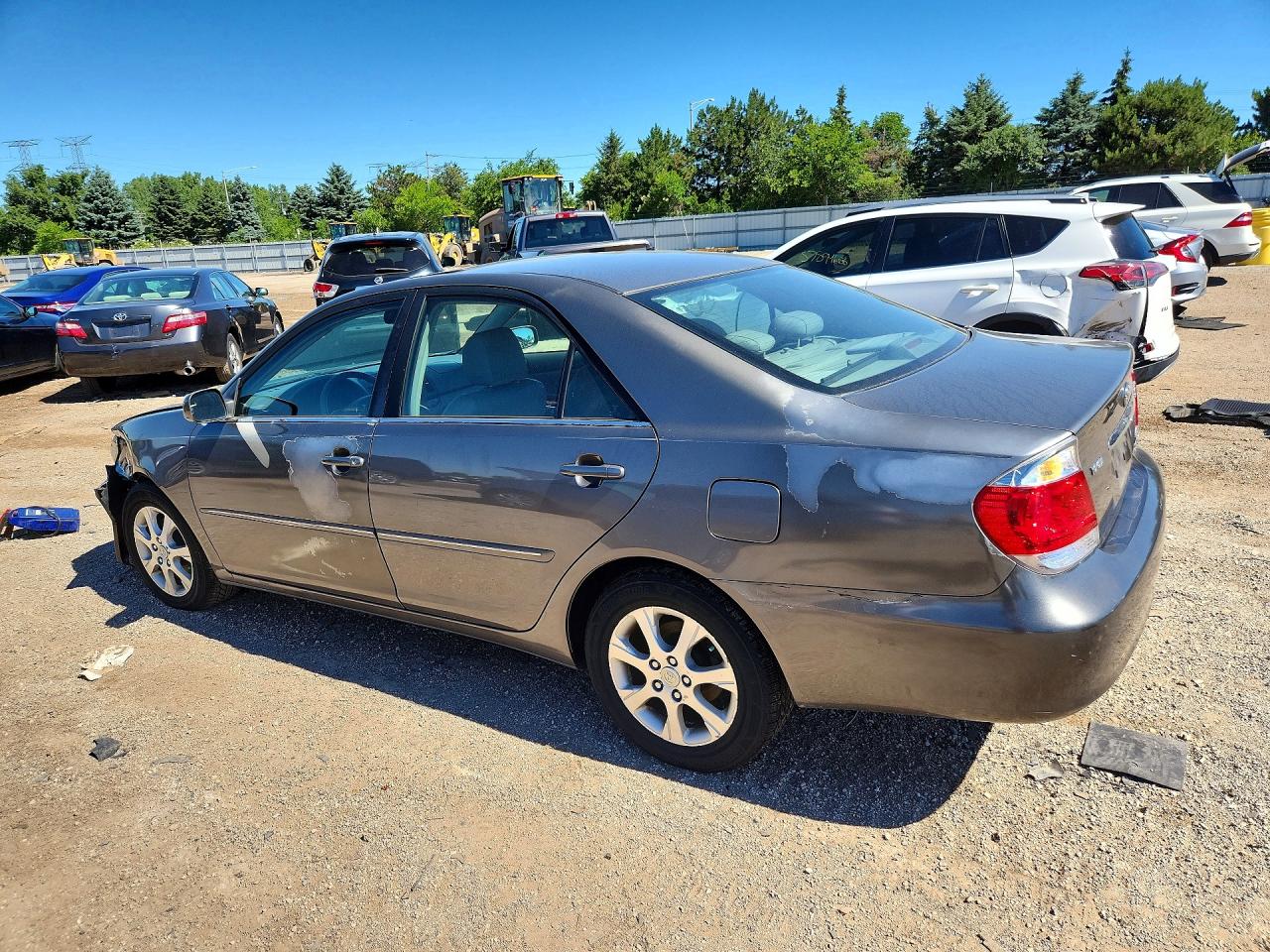 2005 Toyota Camry Xle V6 Gray vin: 4T1BF30K25U593480