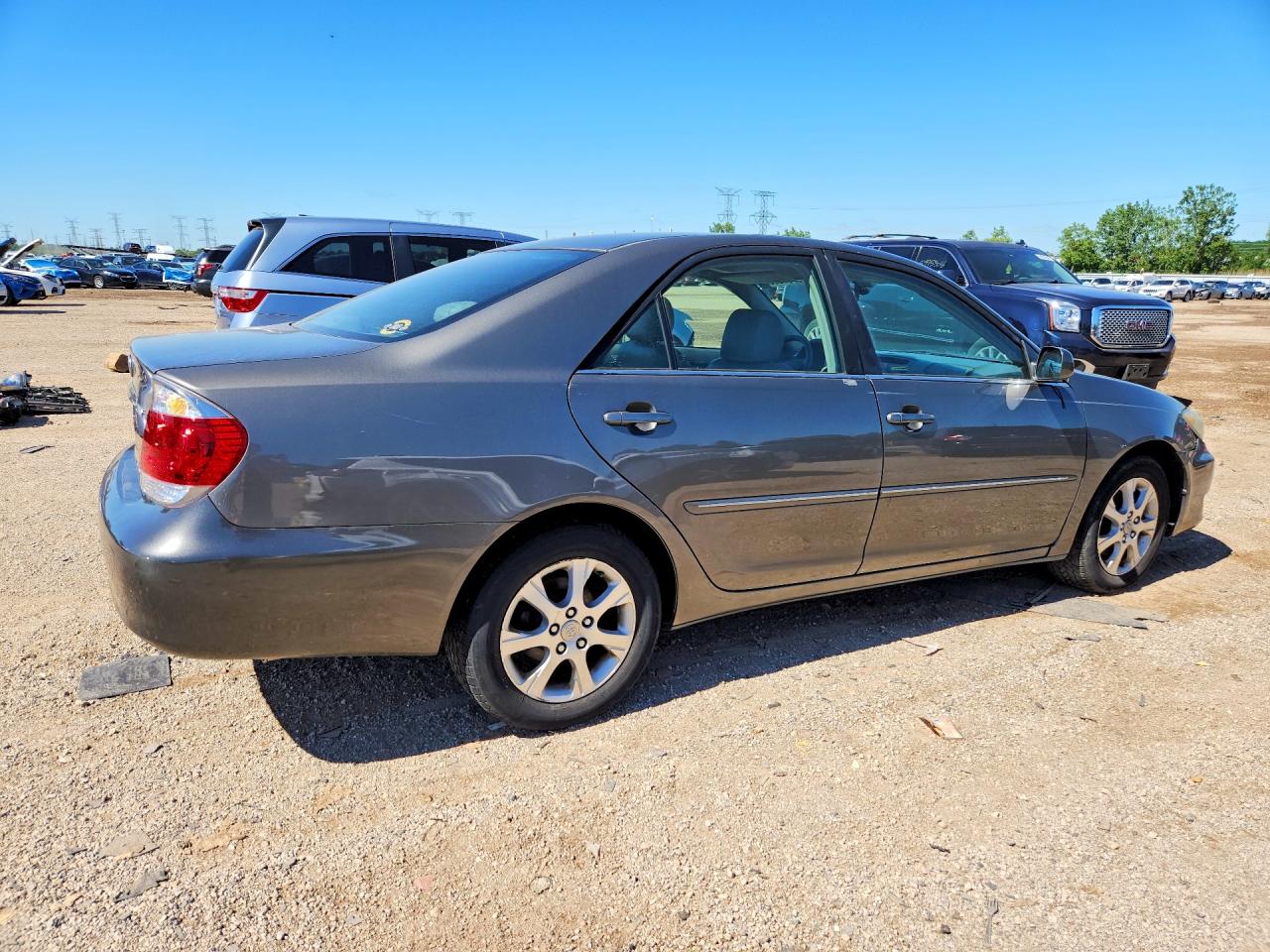 2005 Toyota Camry Xle V6 Gray vin: 4T1BF30K25U593480