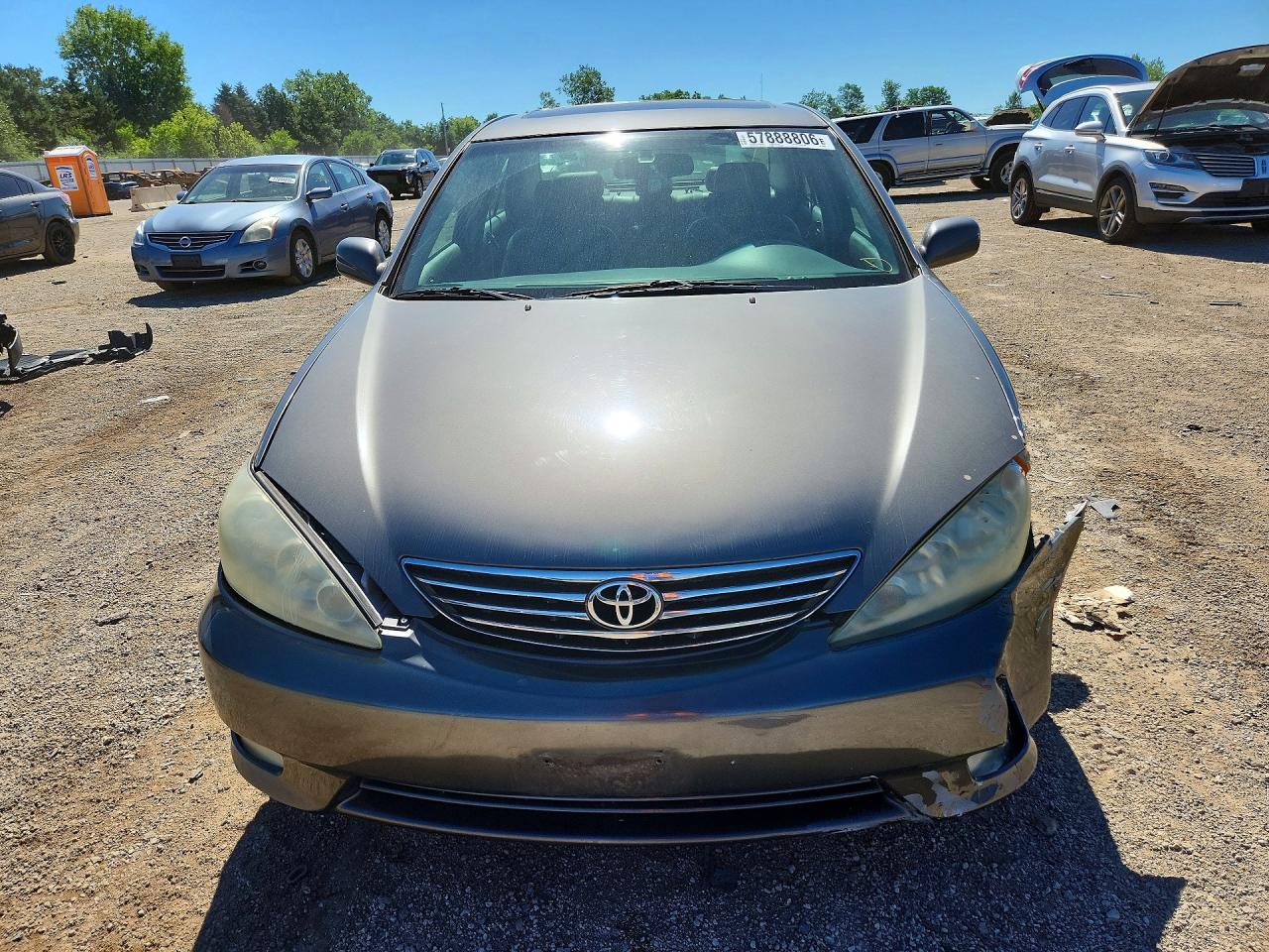2005 Toyota Camry Xle V6 Gray vin: 4T1BF30K25U593480